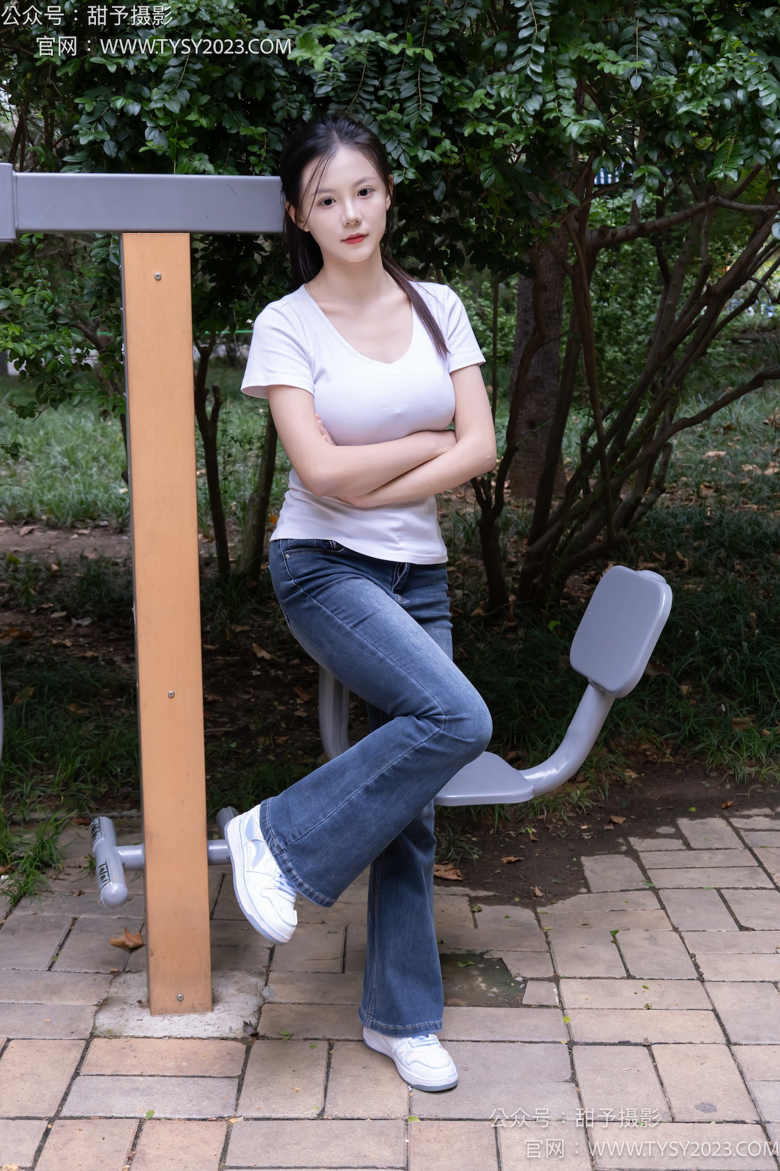 资讯|甜予摄影 – NO.263期 《小朵》 板鞋,白棉袜