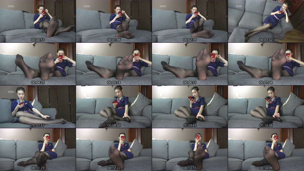 【网盘】[视频] K&#038;M 183-深蓝制服黑丝足秀