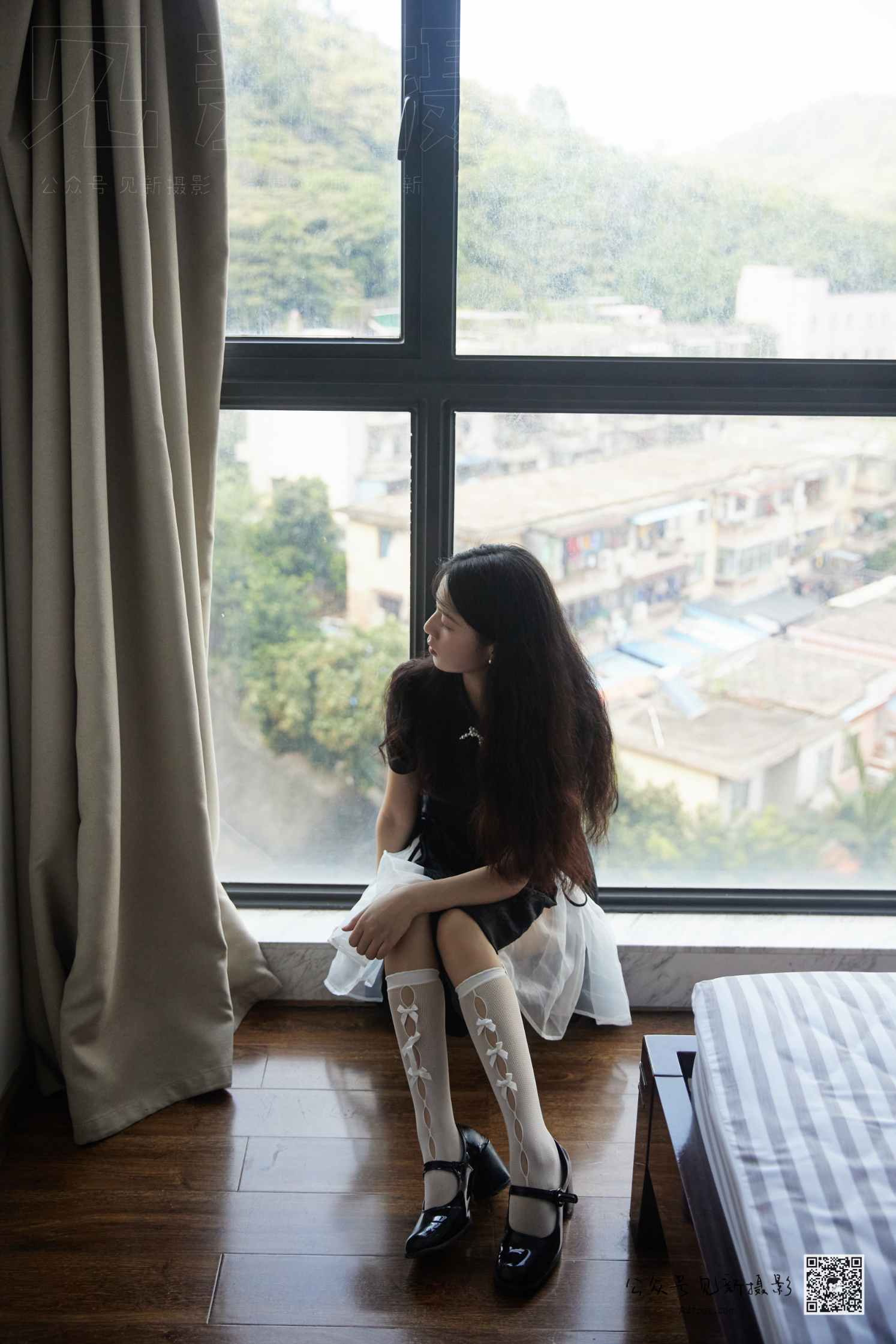 【网盘】[见新摄影]NO.004-设计师小樱-可爱连衣裙白丝小皮鞋