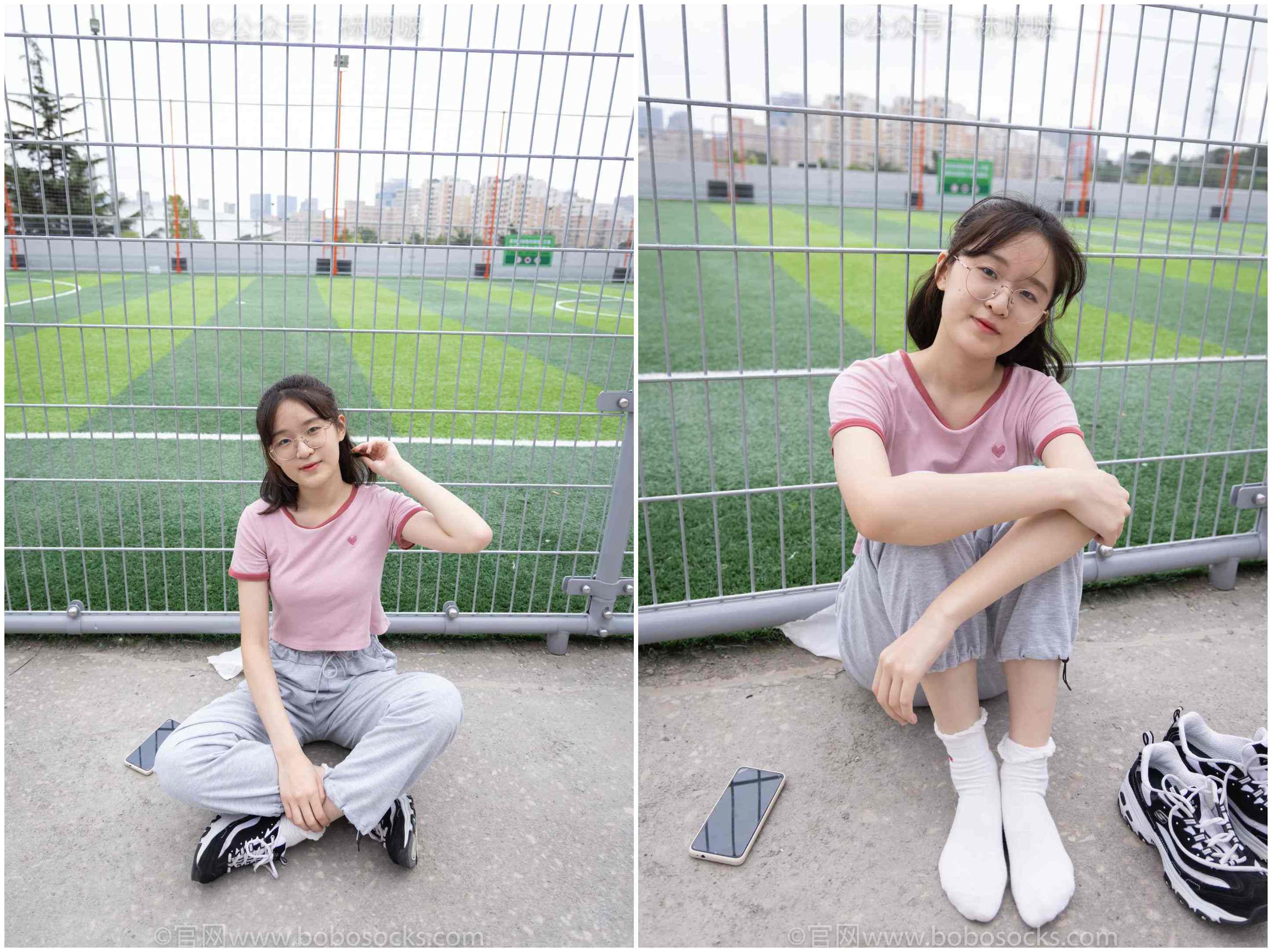 【网盘】[袜啵啵]NO.016熊熊-斯凯奇运动鞋、棉袜（踩脏）、裸足