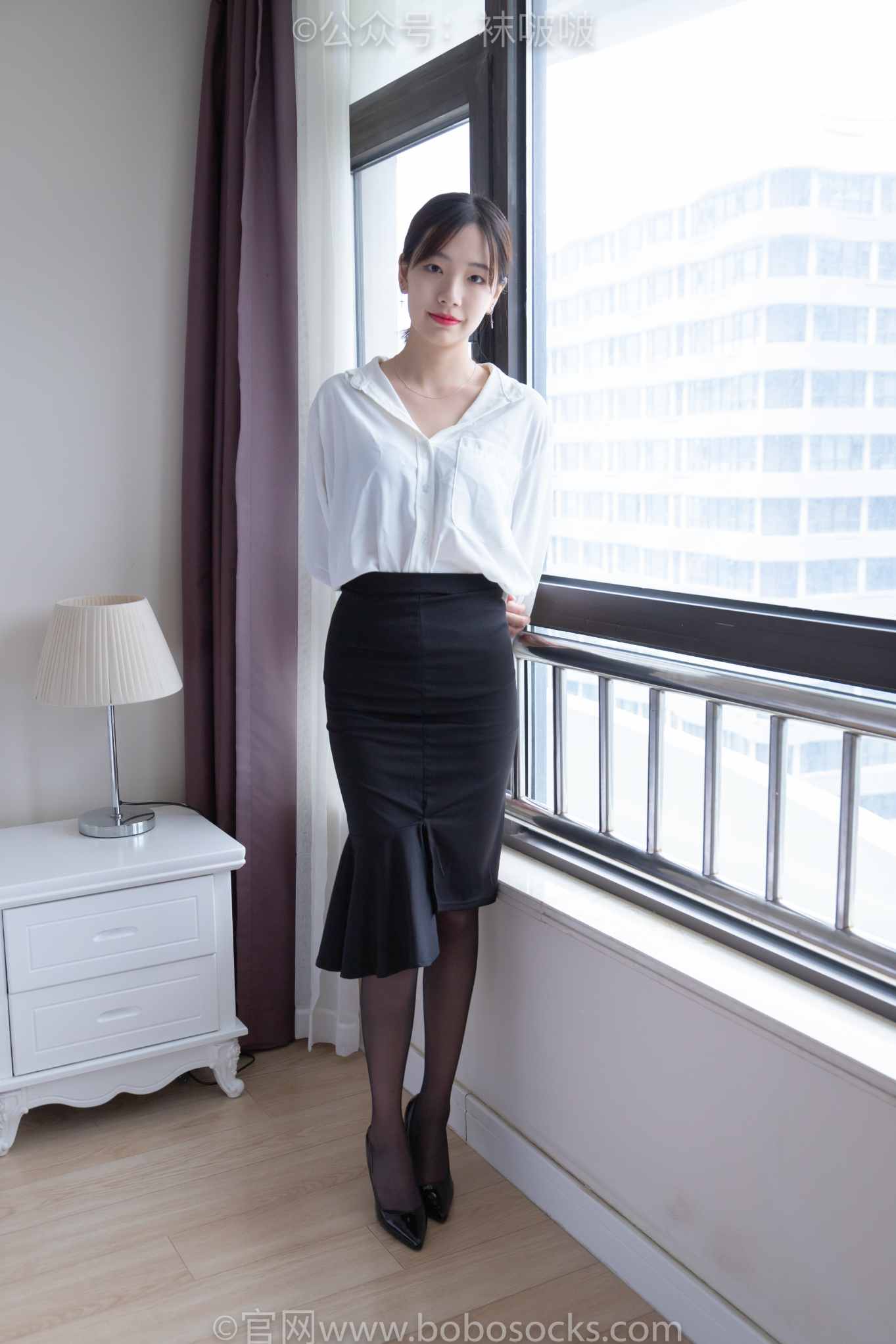 【网盘】[袜啵啵]NO.017小甜豆-OL制服、高跟鞋、黑丝