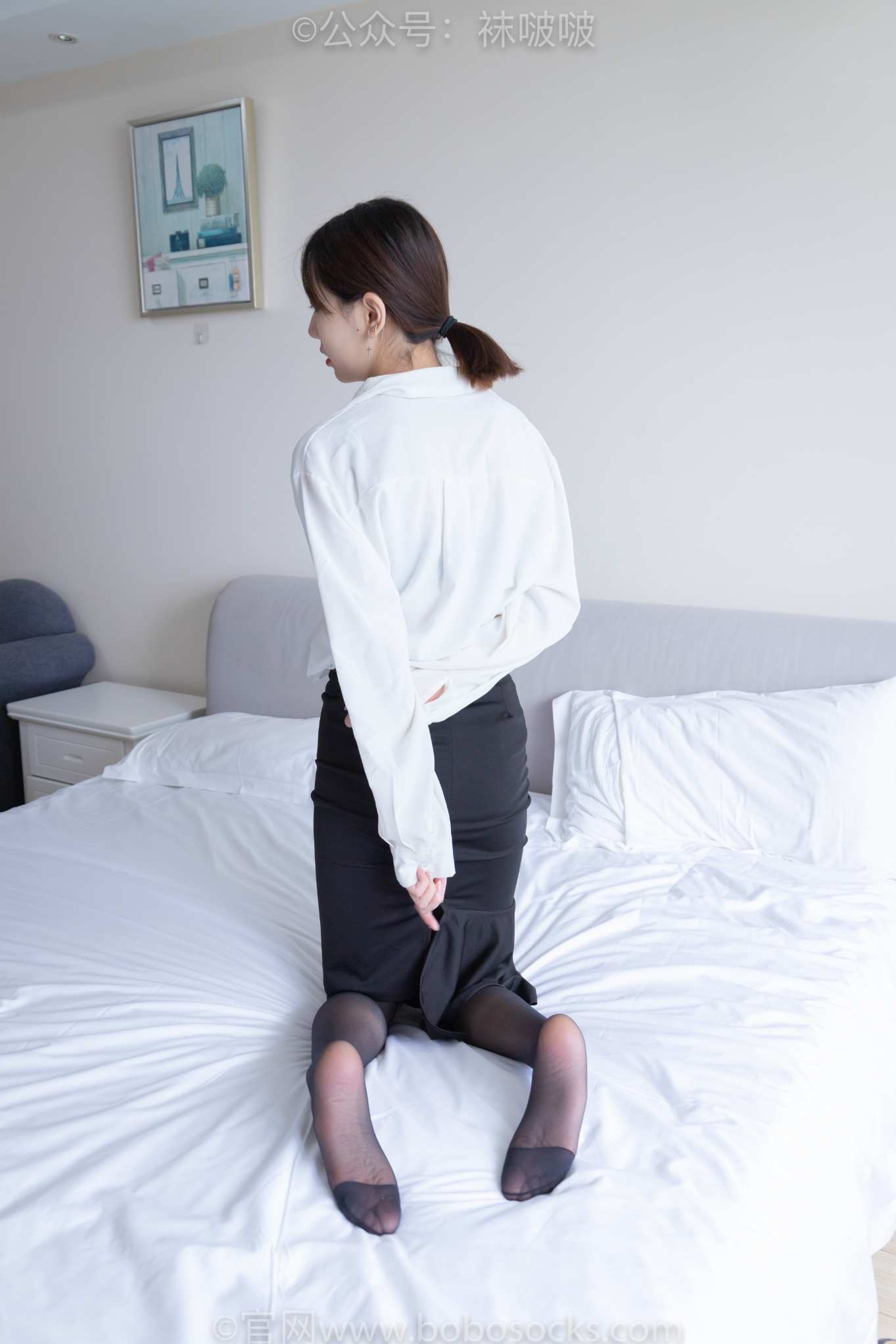 【网盘】[袜啵啵]NO.017小甜豆-OL制服、高跟鞋、黑丝