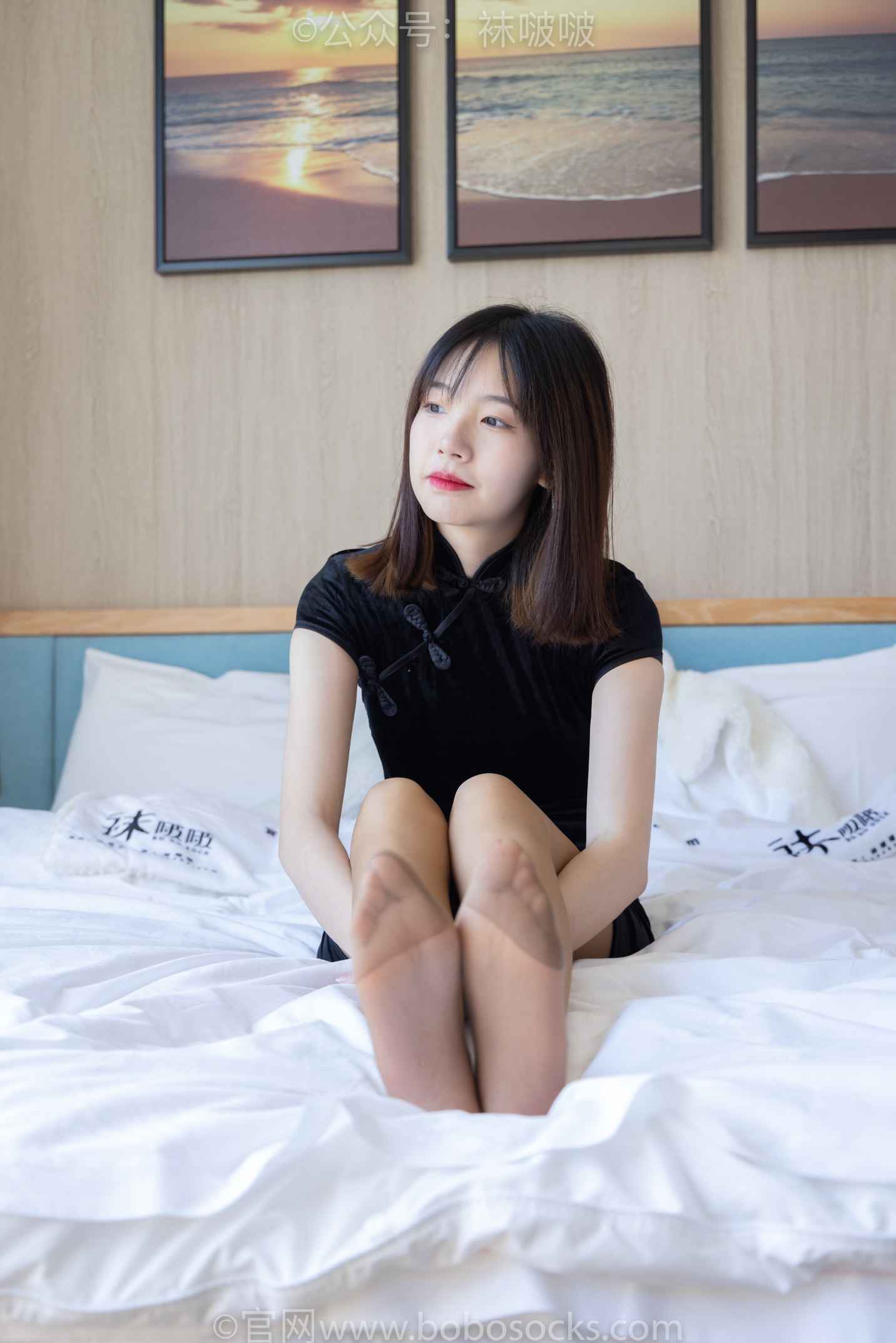 【网盘】[袜啵啵]NO.035小甜豆-平底鞋、薄灰丝、薄咖啡丝