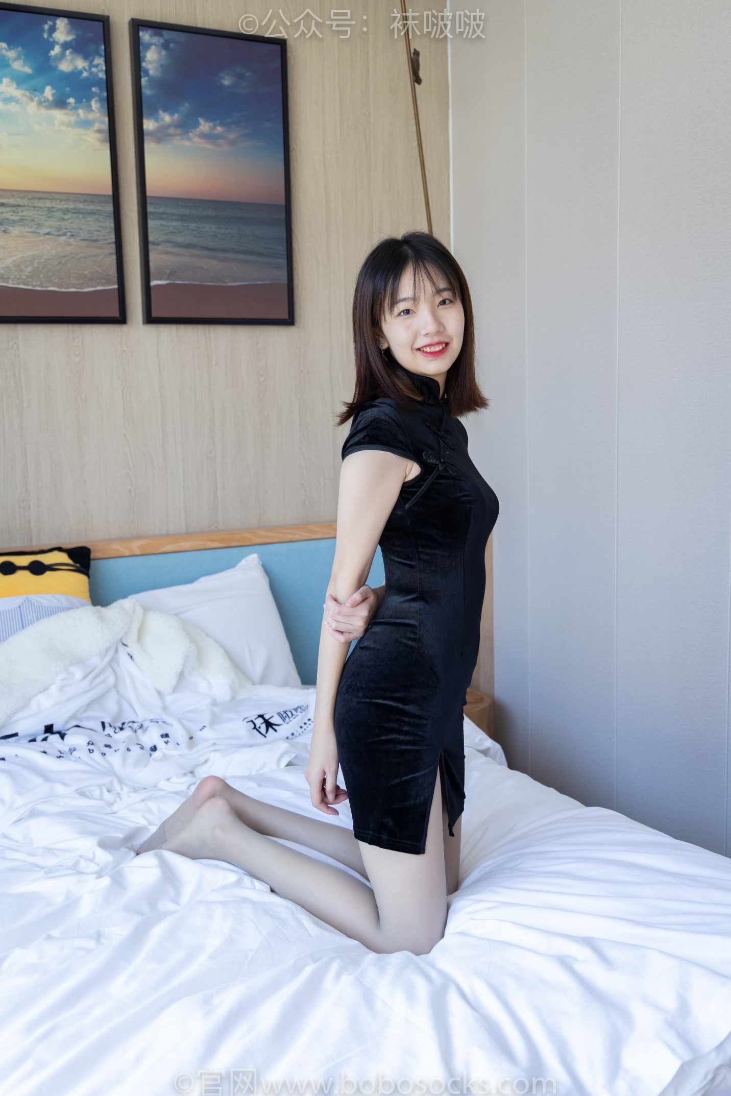 【网盘】[袜啵啵]NO.035小甜豆-平底鞋、薄灰丝、薄咖啡丝