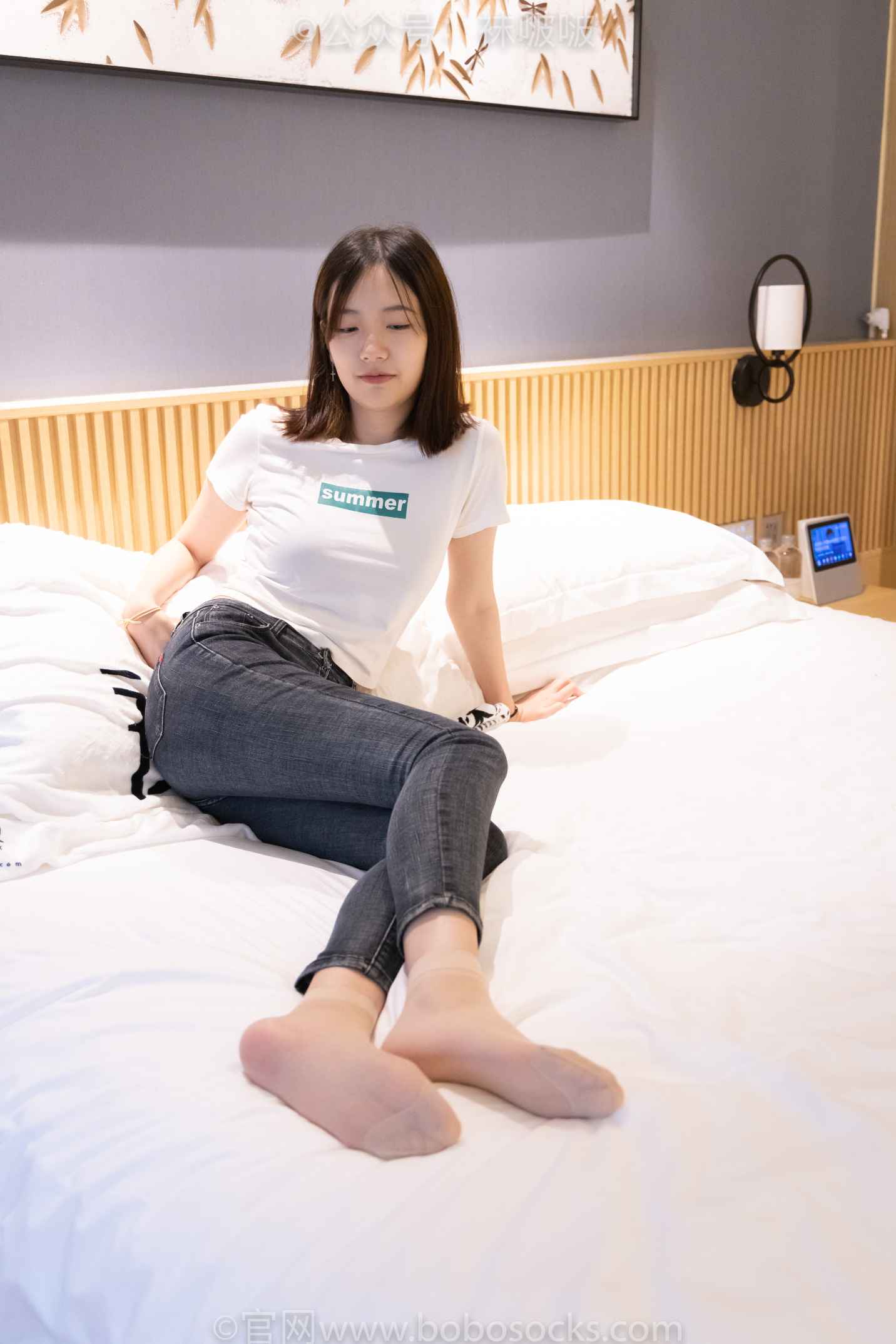 【网盘】[袜啵啵]NO.063小甜豆-平底鞋、短肉丝