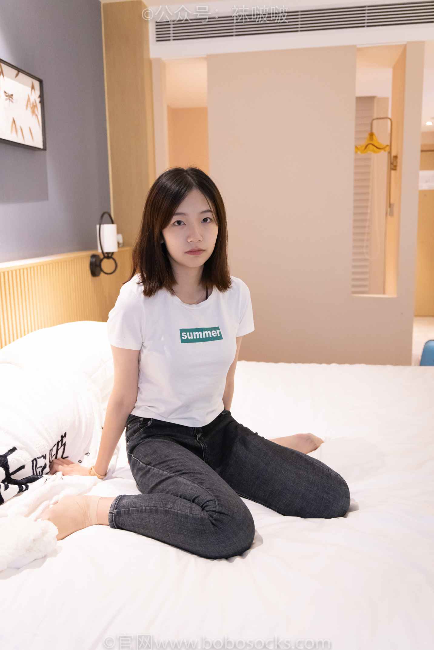 【网盘】[袜啵啵]NO.063小甜豆-平底鞋、短肉丝