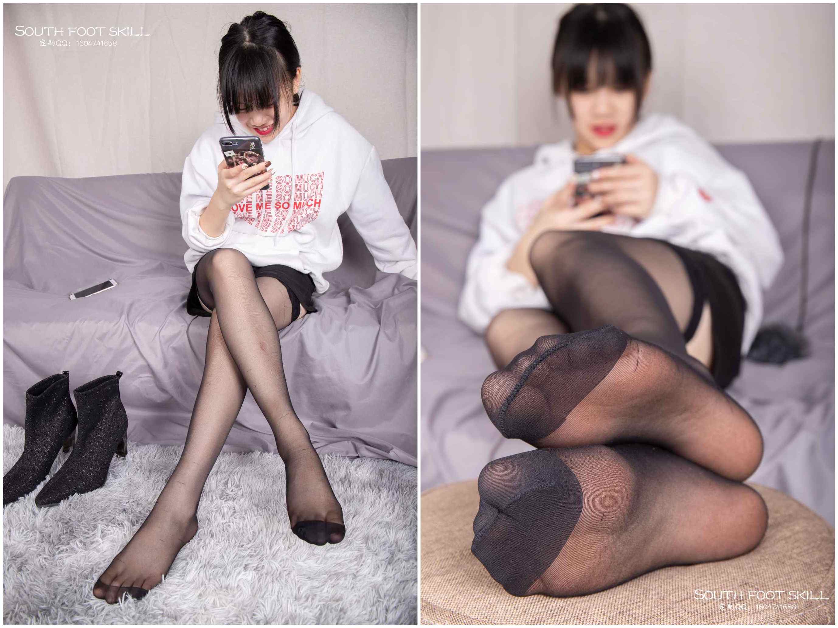 【网盘】[南国足艺]17-宝儿美女秀长黑丝美脚