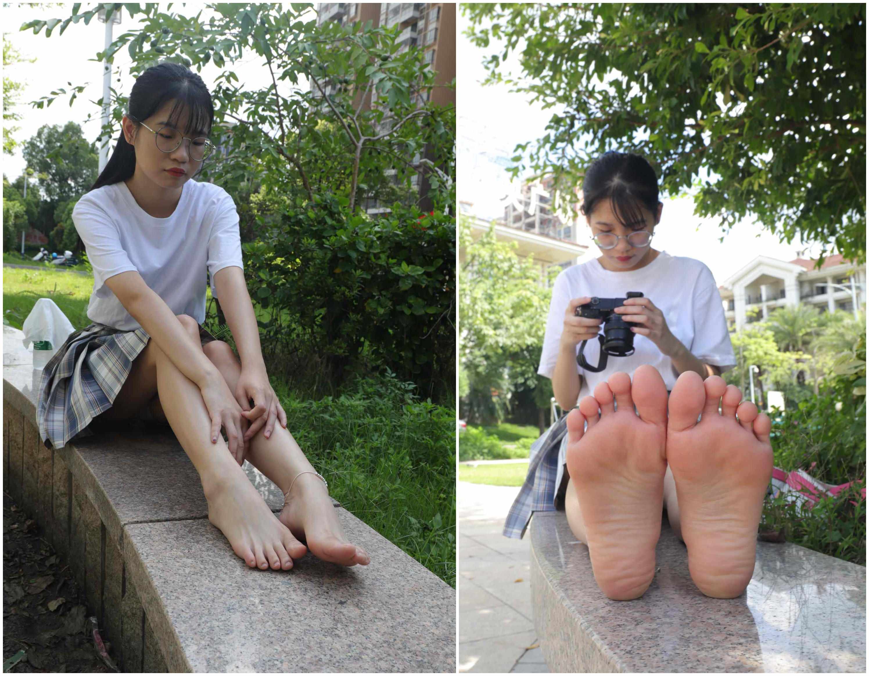 【网盘】[Pary学生模拍]003 大学生婉萍的雪白美脚