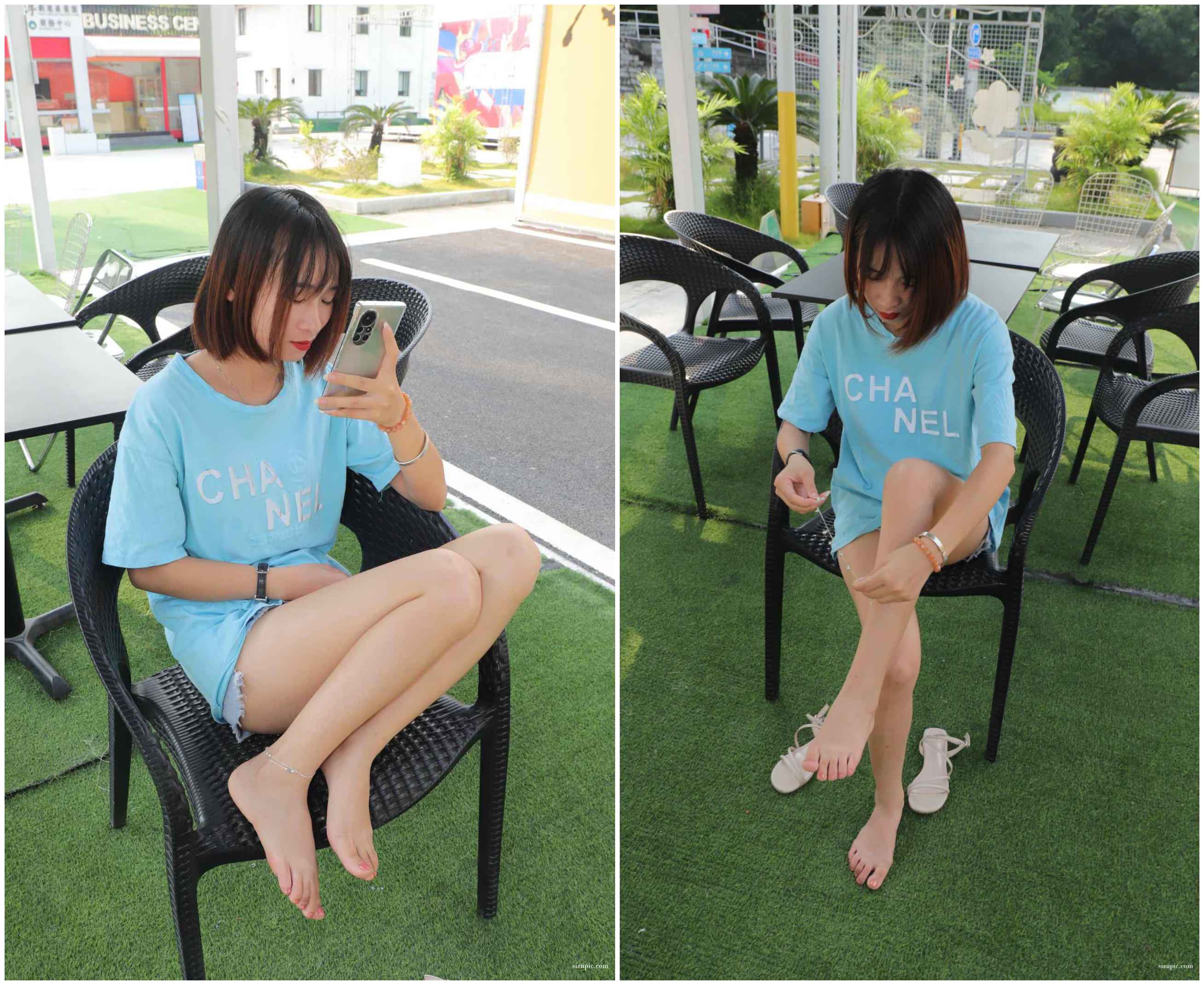 【网盘】[Pary学生模拍]012 小燕的美脚+凉鞋美脚