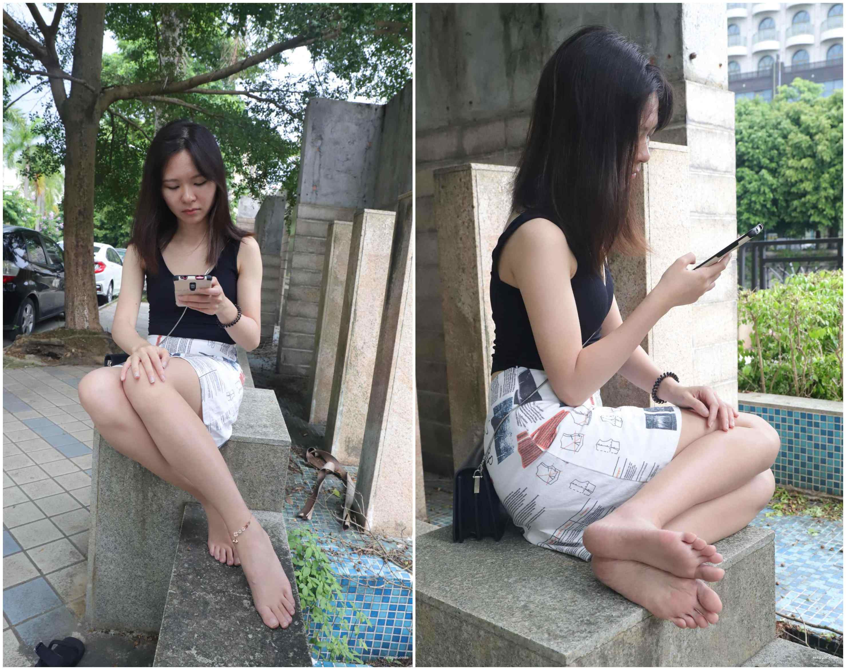 【网盘】[Pary学生模拍]019 大美女慧婷雪白美脚第二季