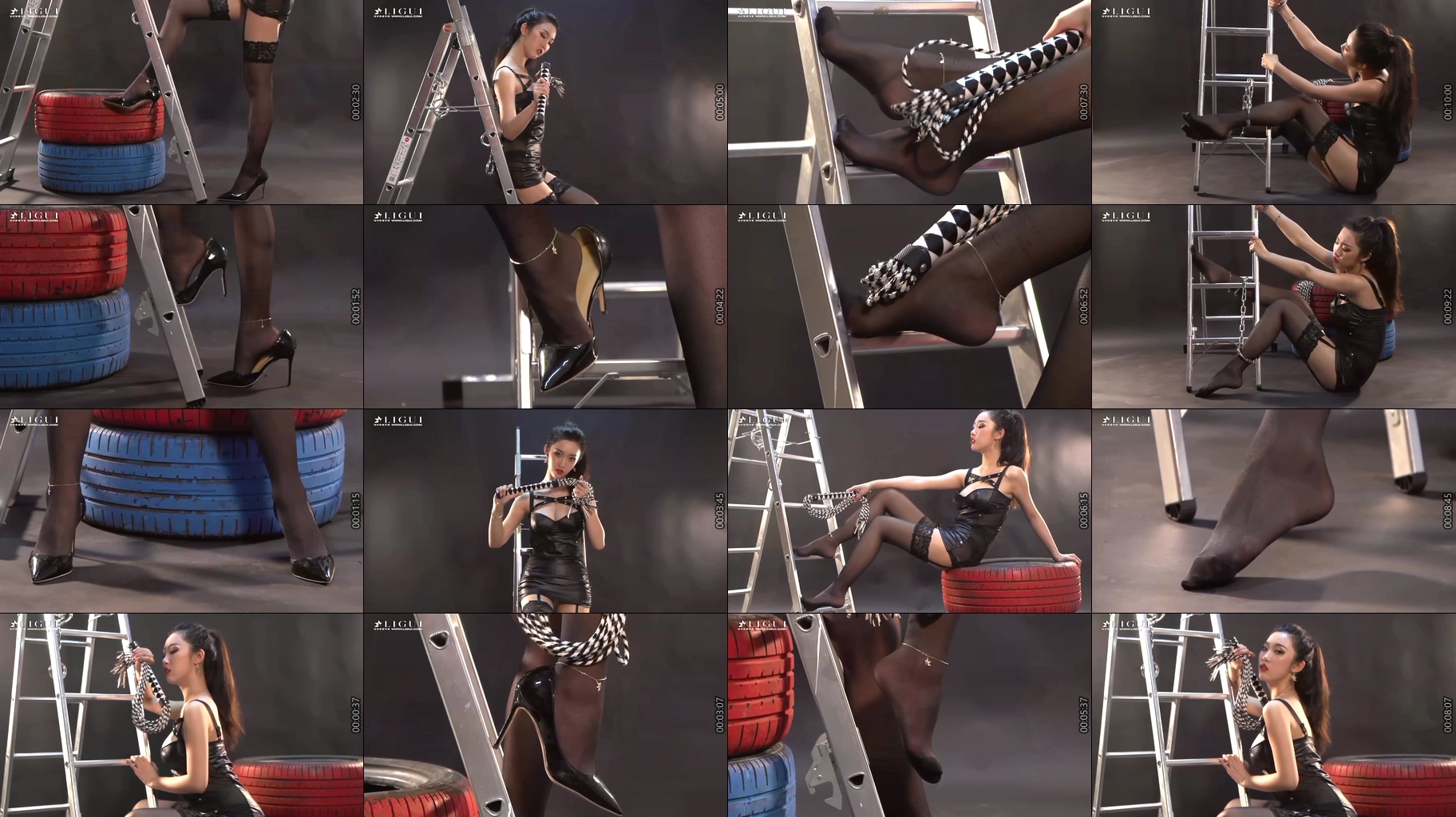 【网盘】[Ligui丽柜视频]76-筱筱-皮衣黑丝