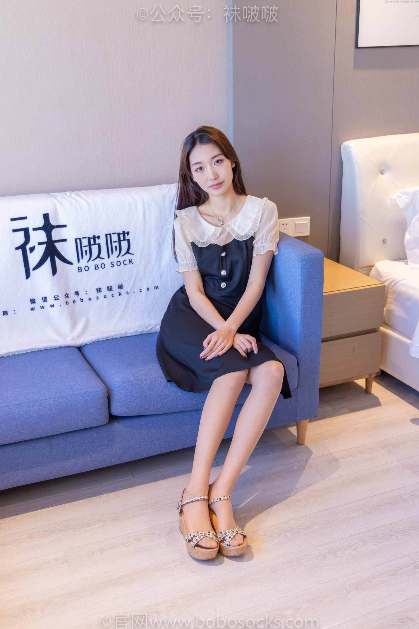 【网盘】[袜啵啵] 074期 果果-高跟鞋、凉鞋、肉丝-脚尖透明款