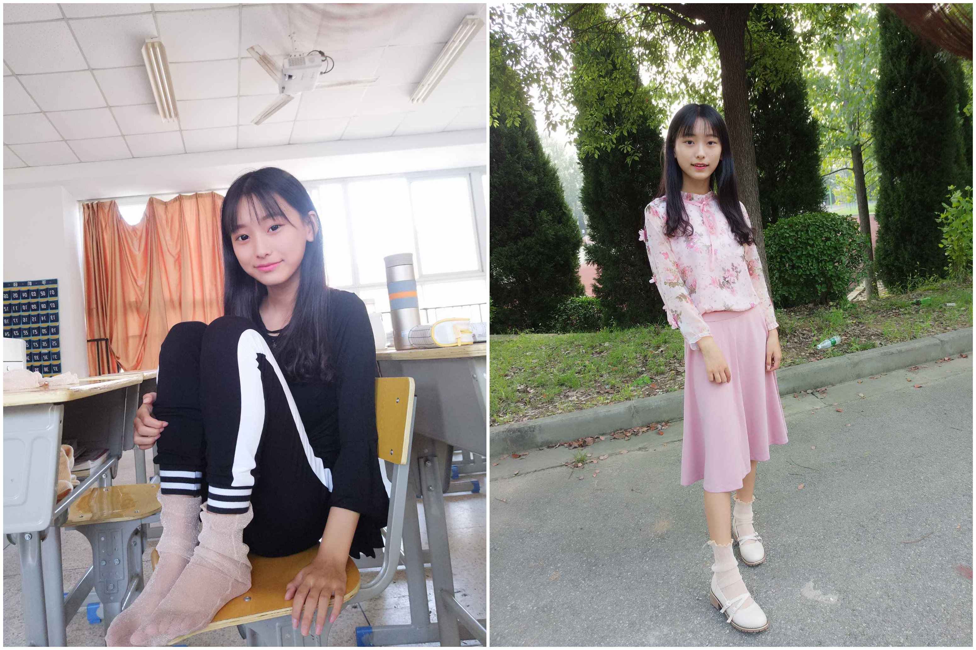 【网盘】蓓蓓7之校园短丝秀