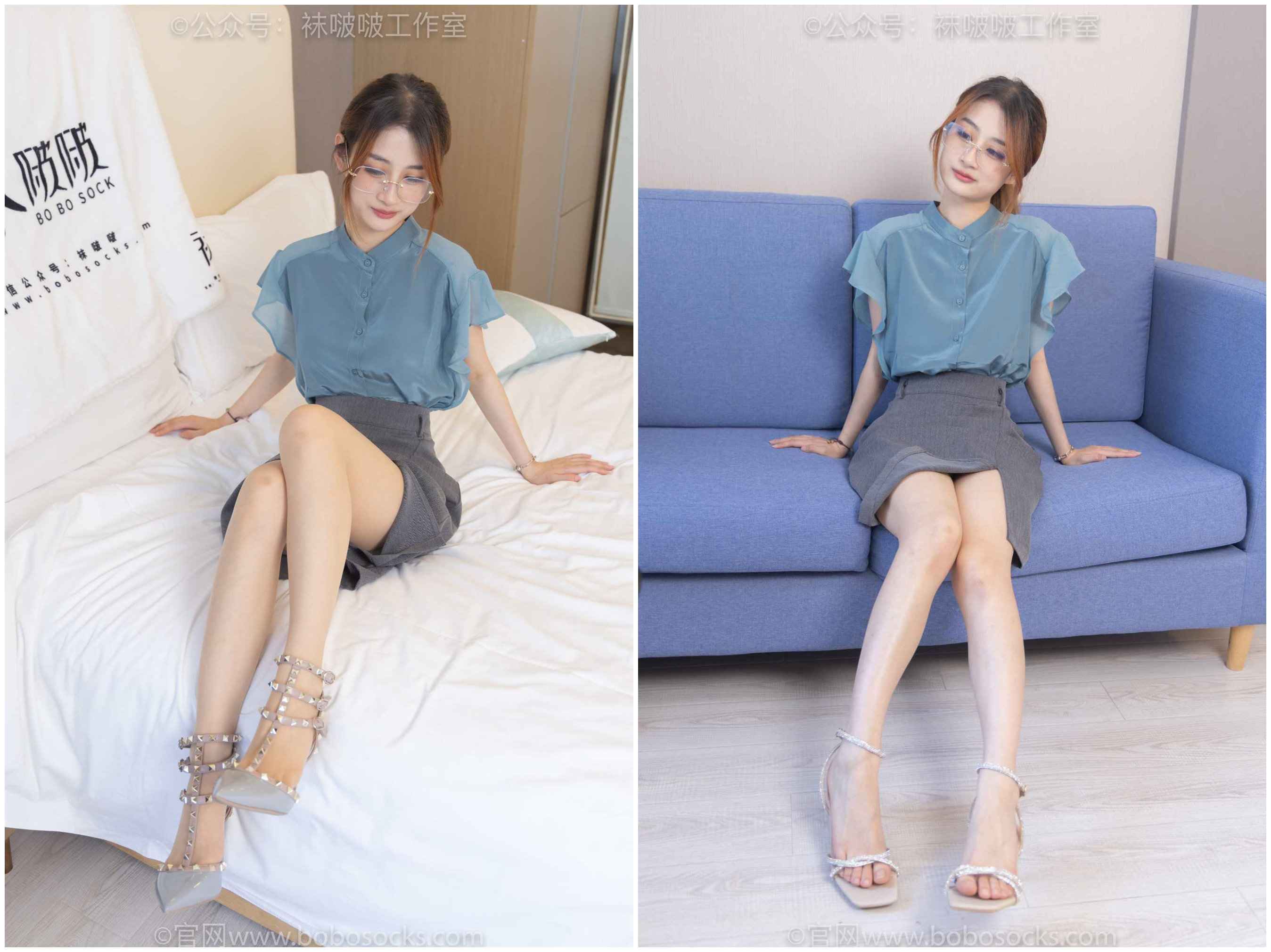 【网盘】[袜啵啵] 092期 苏苏-高跟鞋、高跟凉鞋、肉丝-脚尖微加固款、裸足