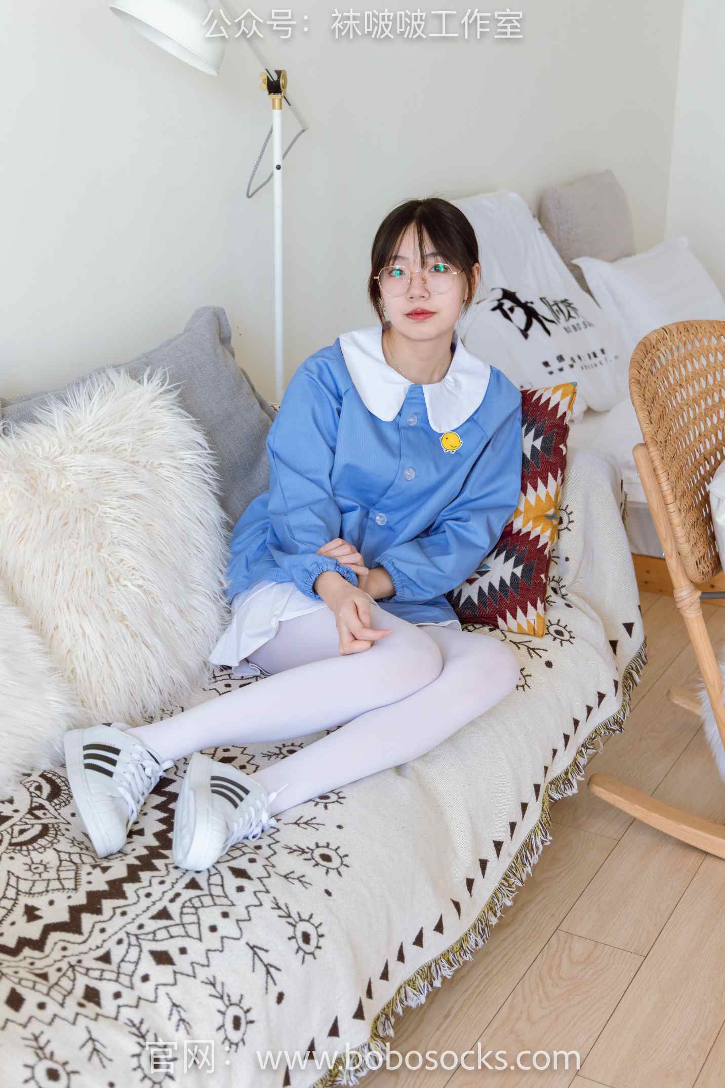 【网盘】[袜啵啵] 093期 小甜豆-贝壳头、厚白丝