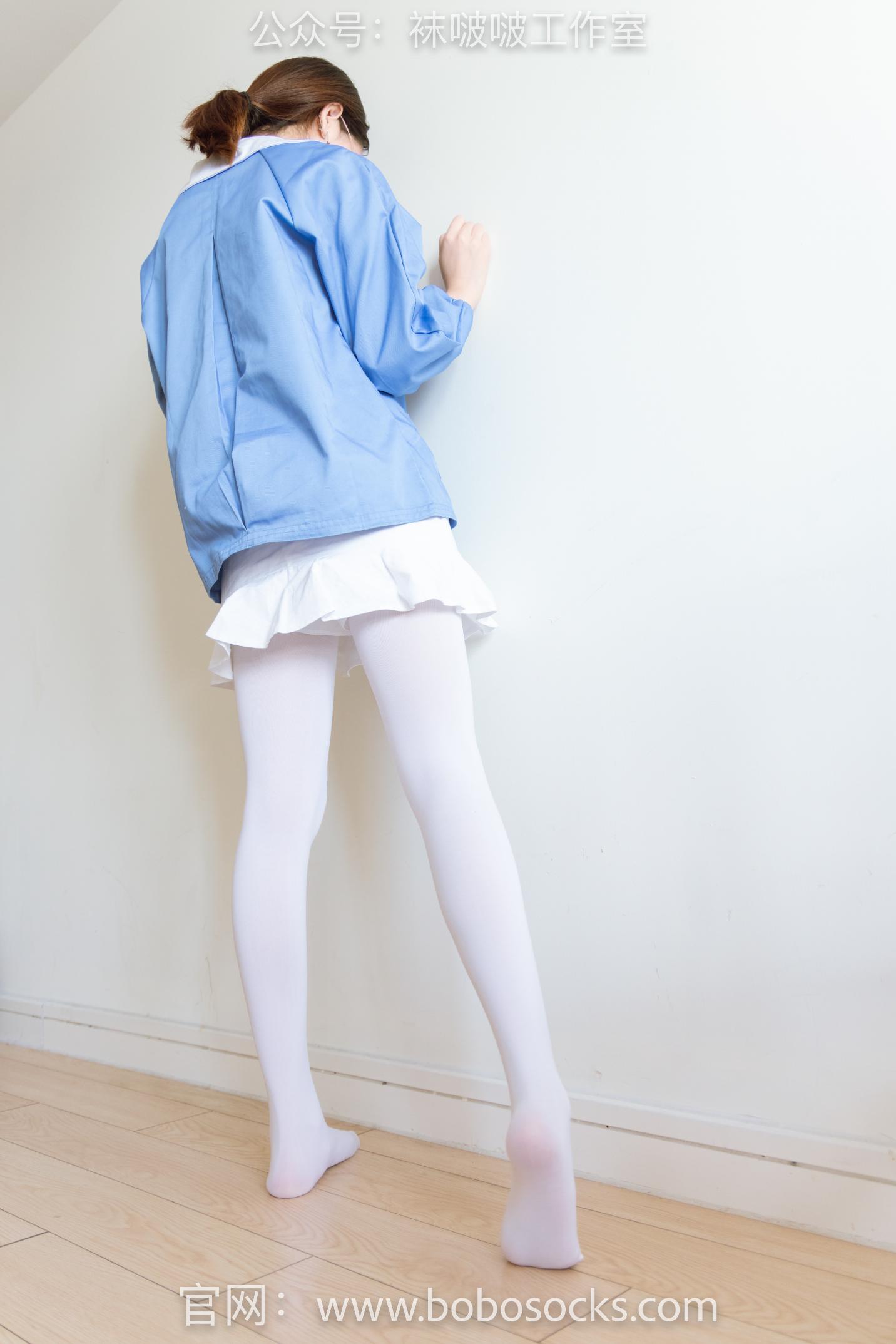 【网盘】[袜啵啵] 093期 小甜豆-贝壳头、厚白丝