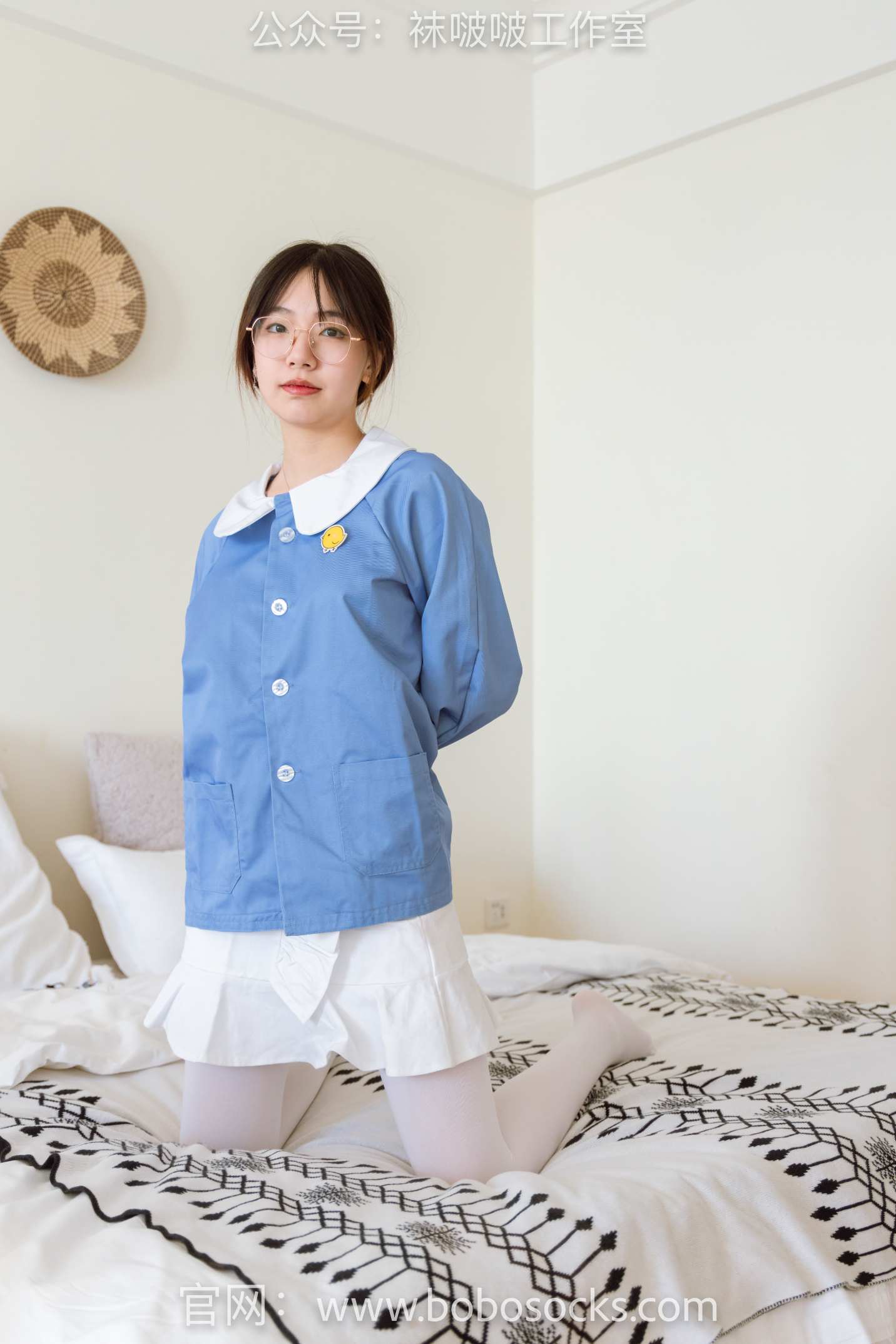 【网盘】[袜啵啵] 093期 小甜豆-贝壳头、厚白丝