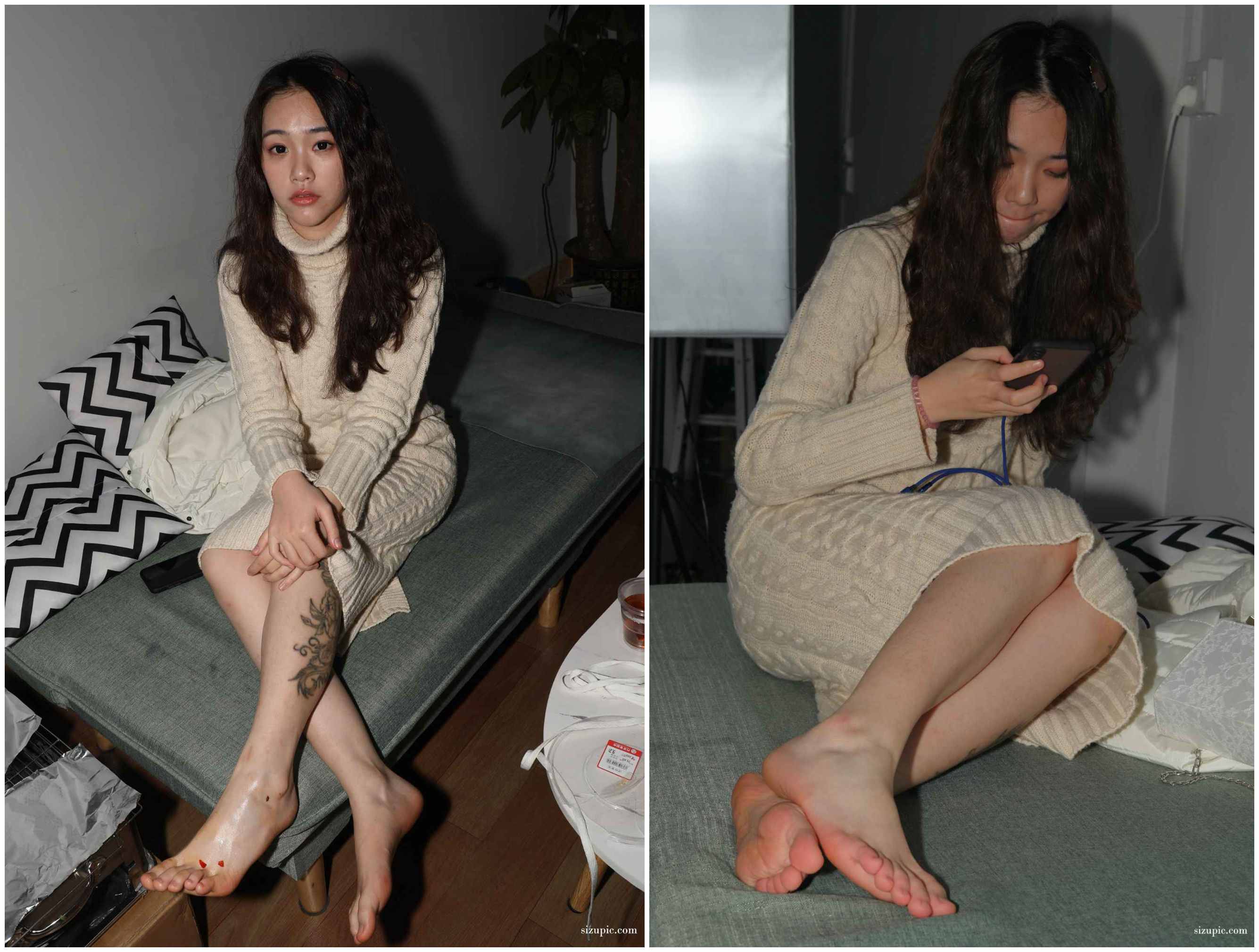 【网盘】[Pary学生模拍]046 大美女琪琪脚底大餐，近距离脚底特写，汗腺清晰可见