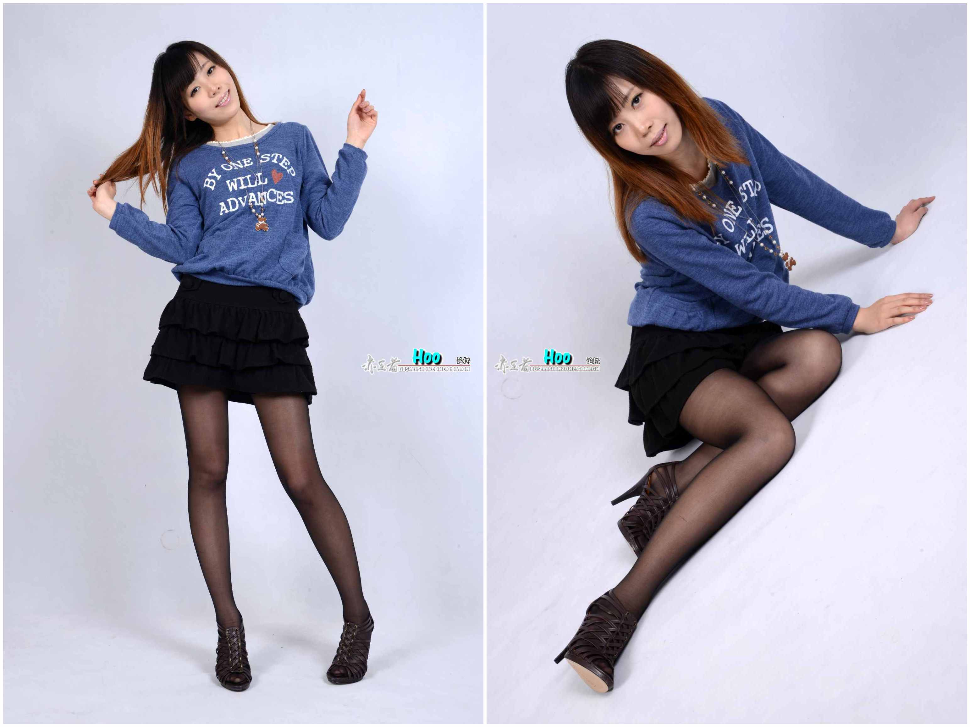 【网盘】[赤足者]No.019 短裙黑丝