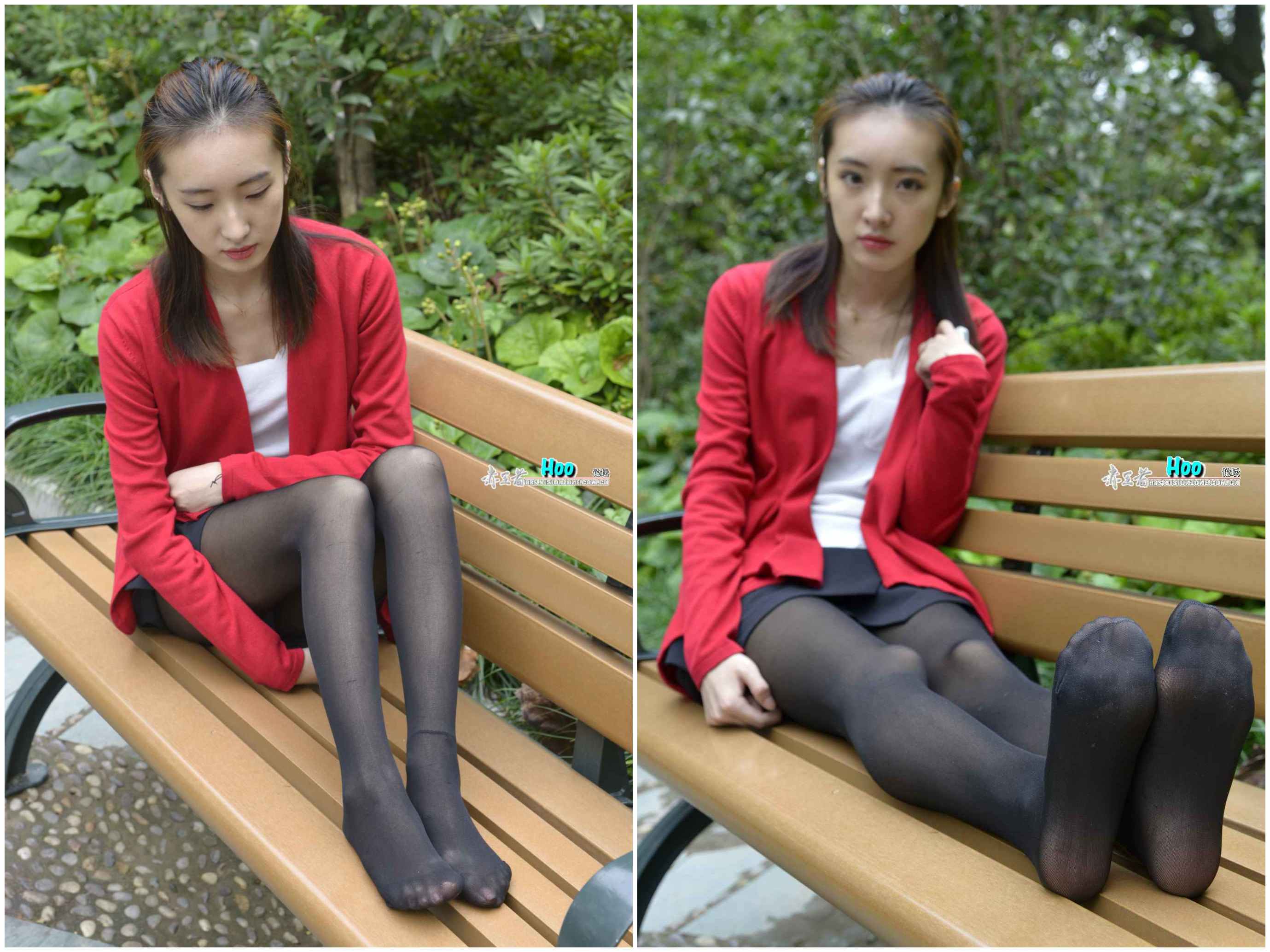 【网盘】[赤足者]No.021 莉莉黑丝外景