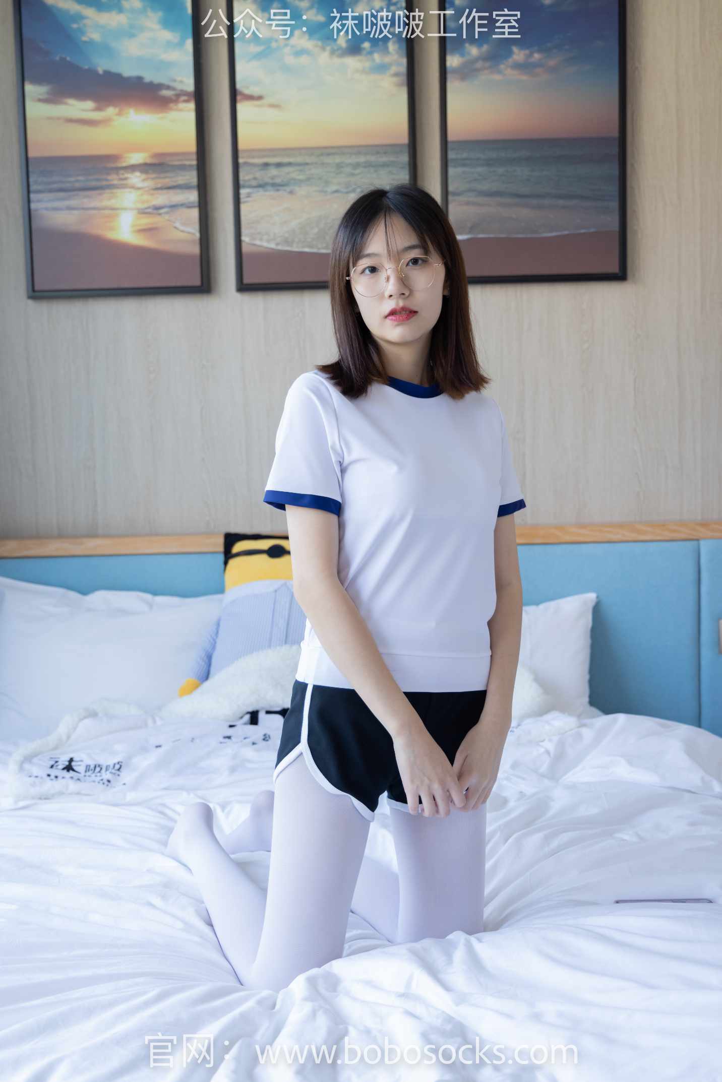 【网盘】[袜啵啵]108期 小甜豆-皮鞋、厚白丝、踩奶油蛋糕剧情