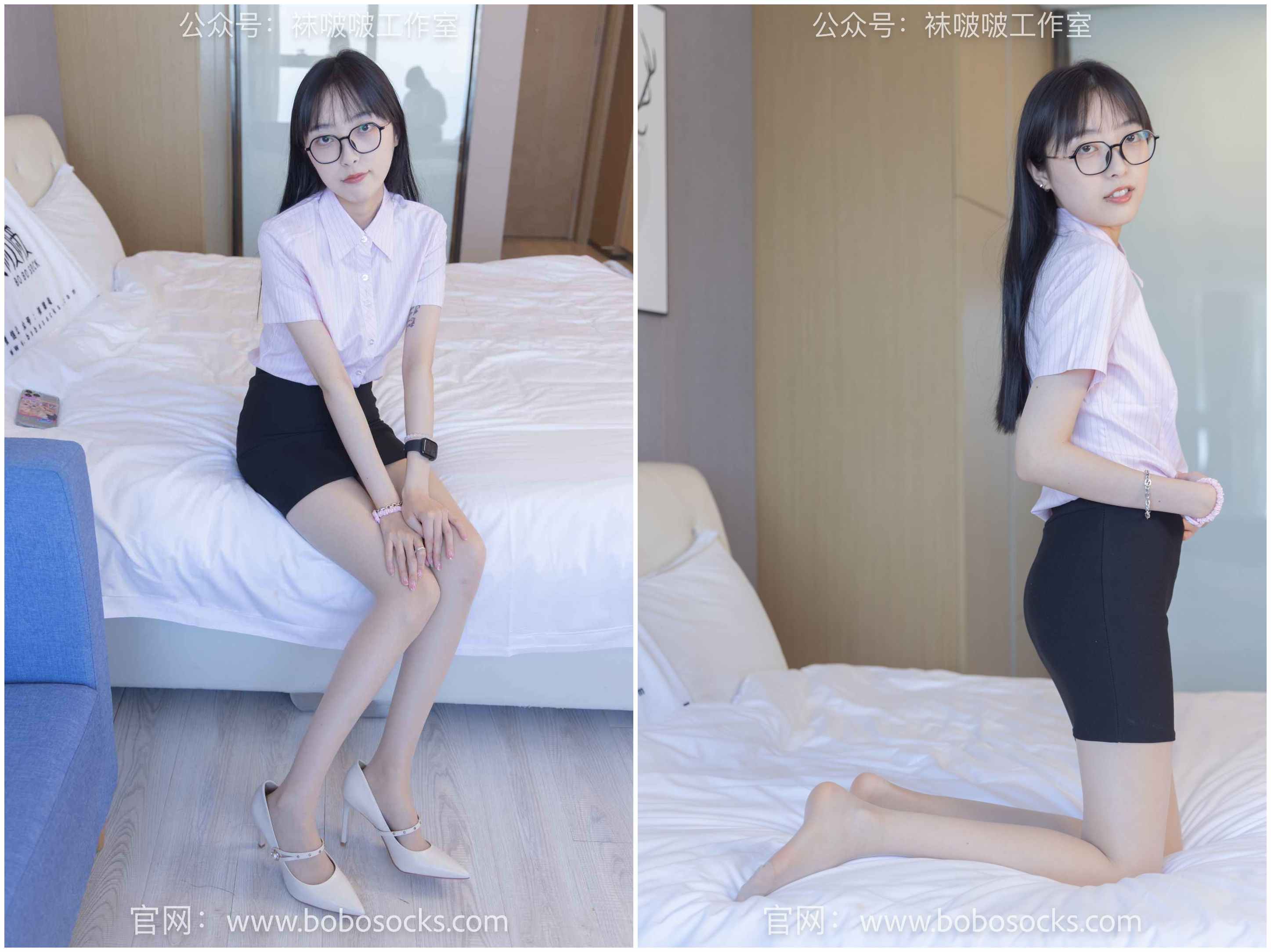 【网盘】[袜啵啵]106期 稚予-高跟鞋、肉丝