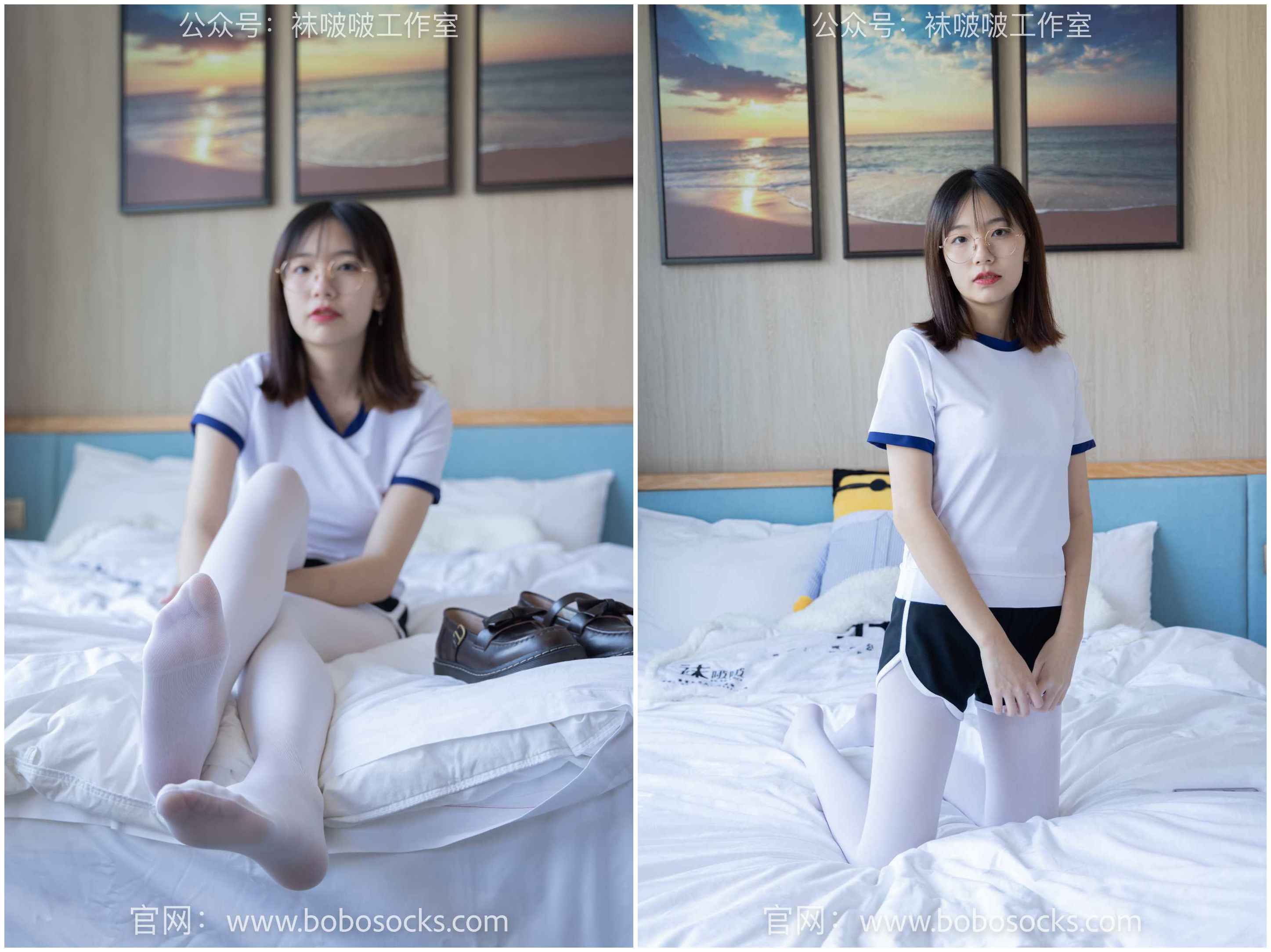 【网盘】[袜啵啵]108期 小甜豆-皮鞋、厚白丝、踩奶油蛋糕剧情