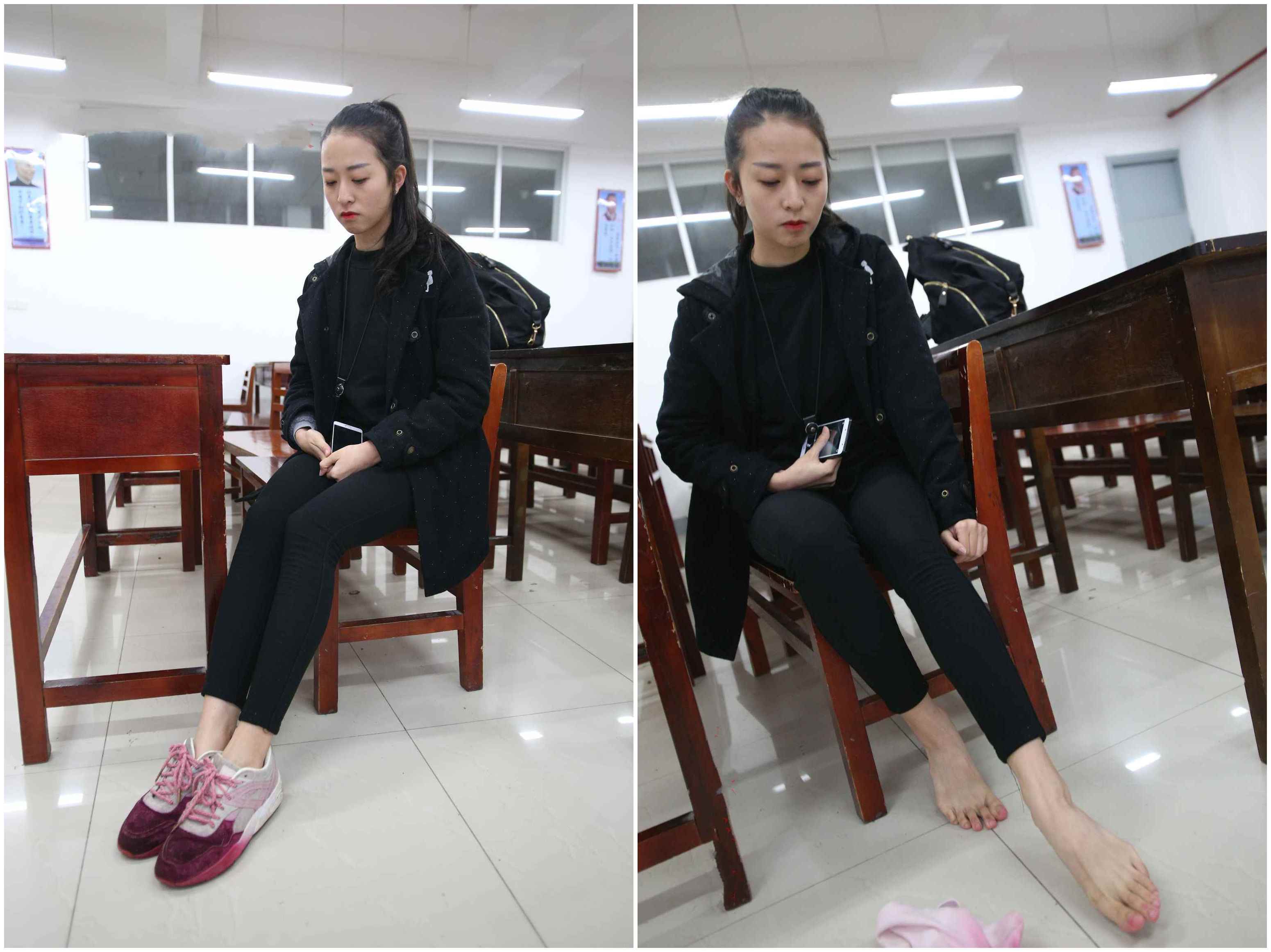 【网盘】[大西瓜爱牙膏]短丝+裸足