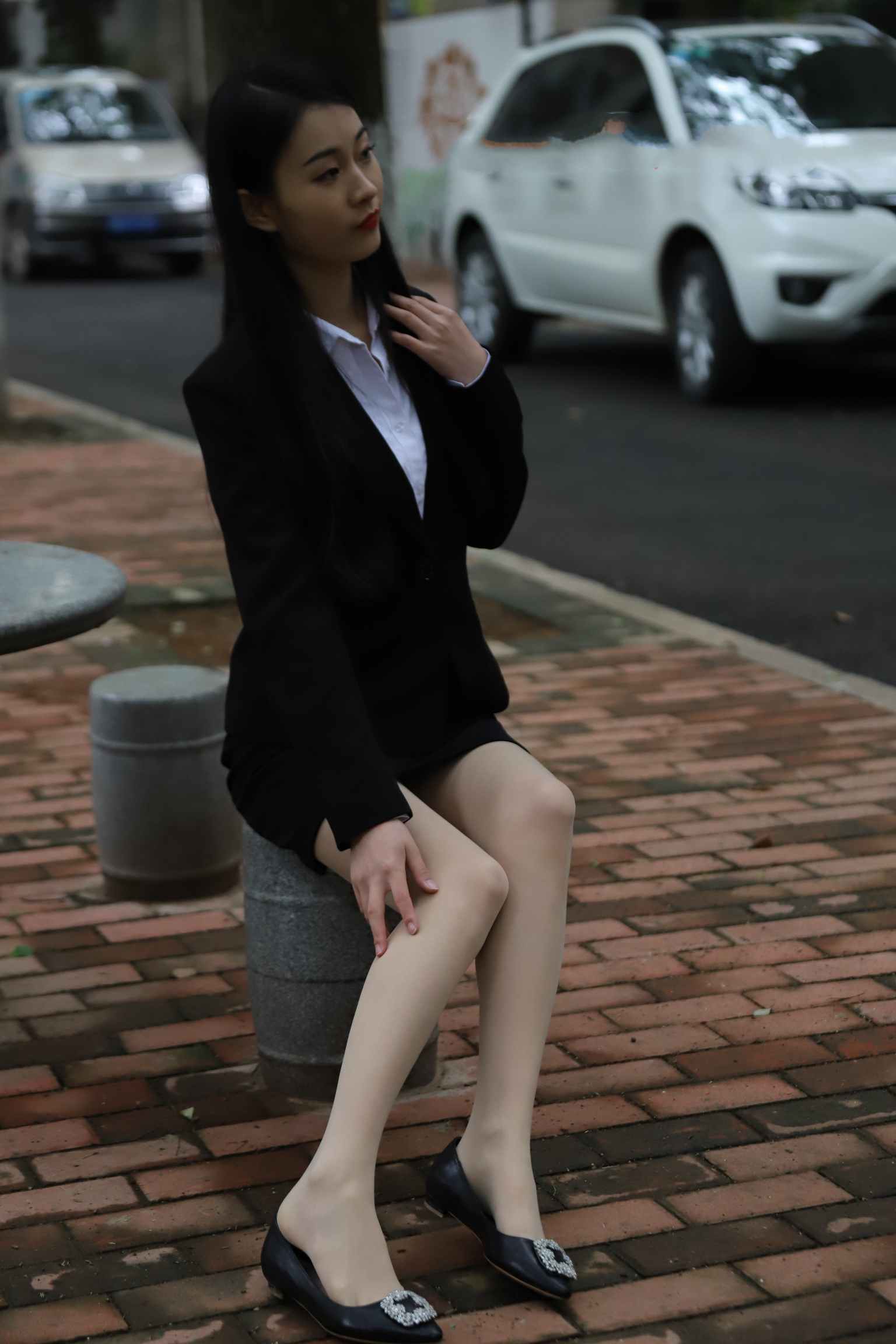 【网盘】[大西瓜爱牙膏]4月活动 模特一 制服包裙