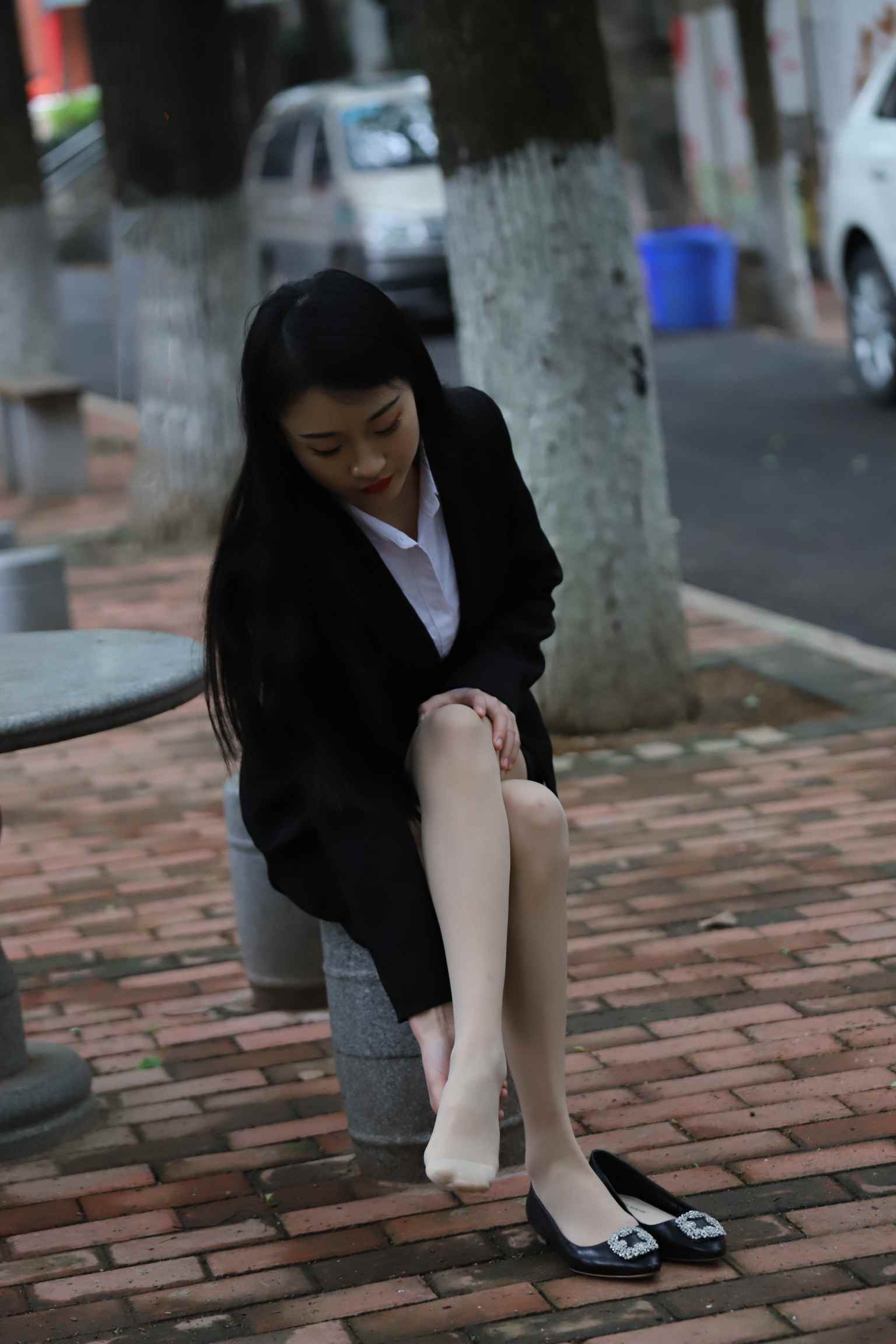 【网盘】[大西瓜爱牙膏]4月活动 模特一 制服包裙