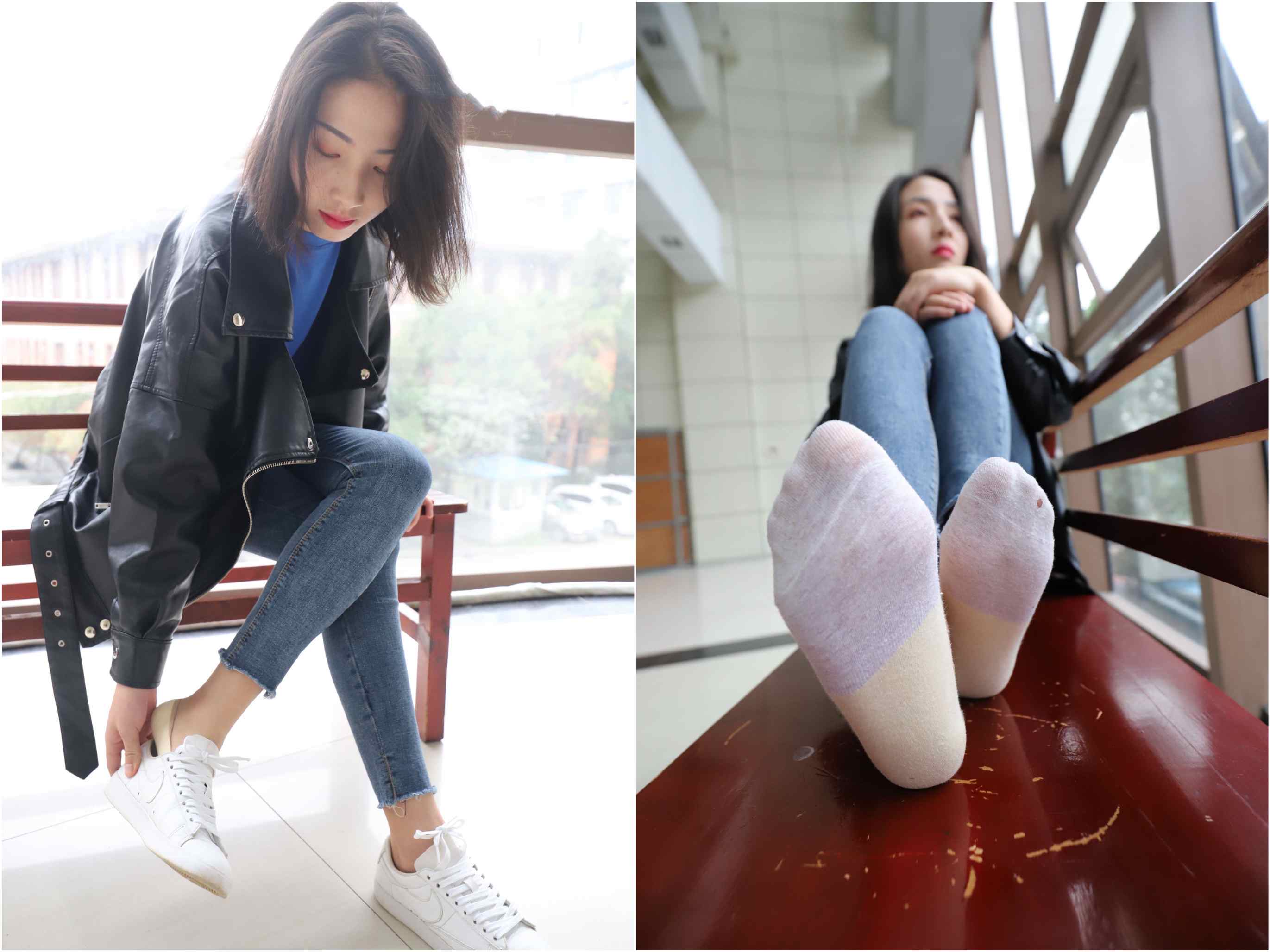 【网盘】[大西瓜爱牙膏]10月活动模特3 船袜