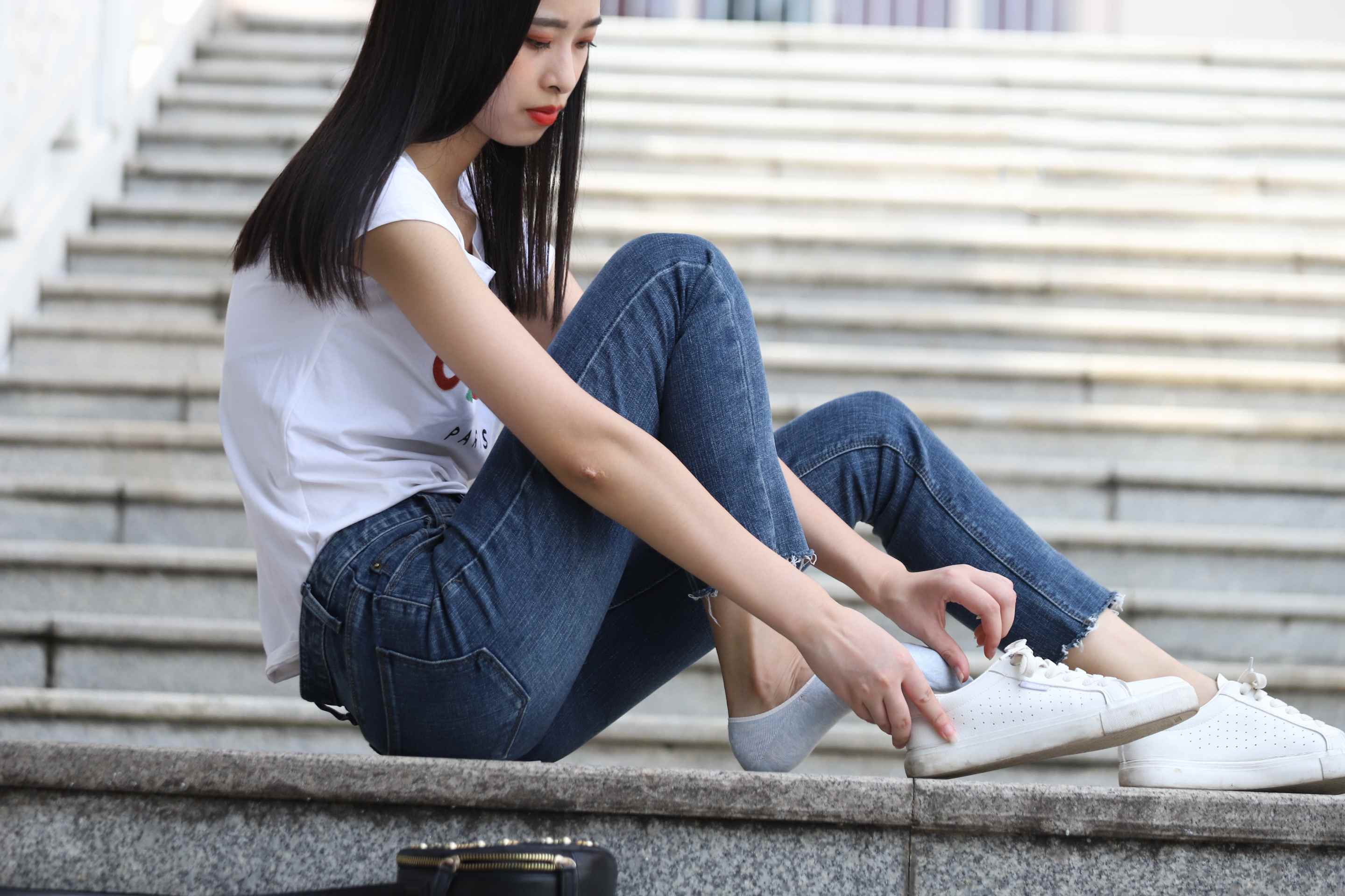 【网盘】[大西瓜爱牙膏]11月活动模特3 船袜