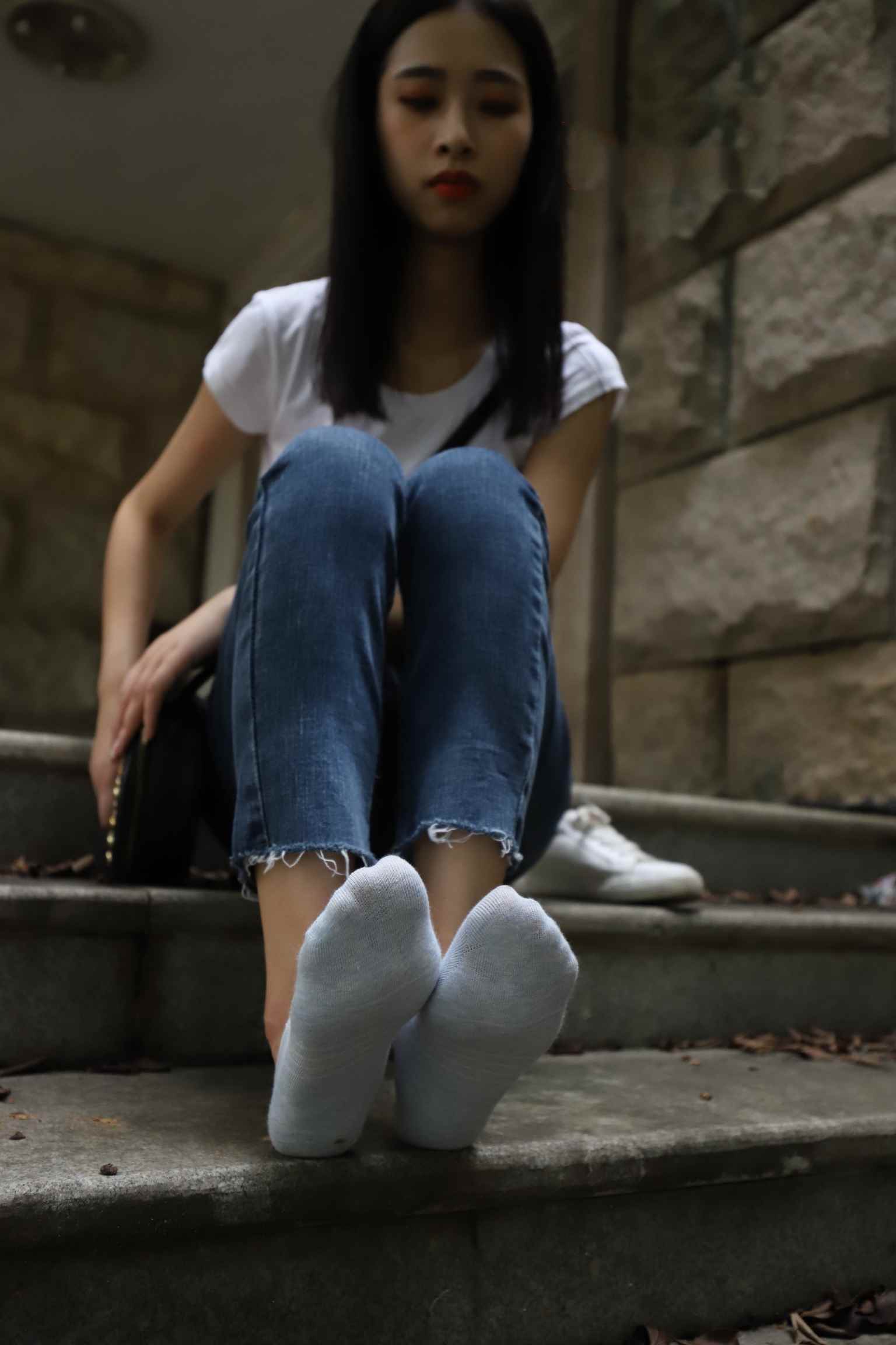 【网盘】[大西瓜爱牙膏]11月活动模特3 船袜