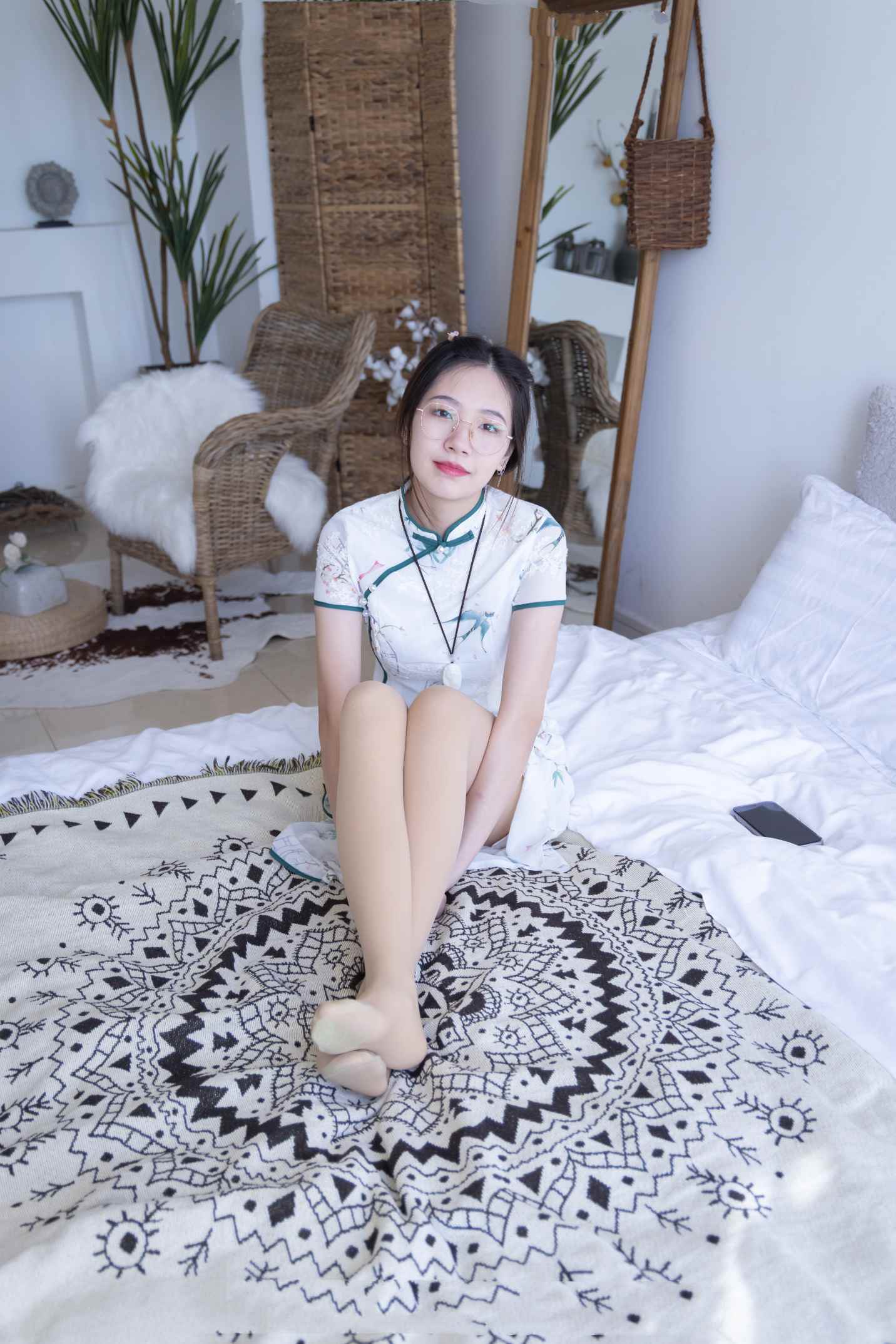 【网盘】[袜啵啵]129期 小甜豆-平底鞋、双层厚肉丝