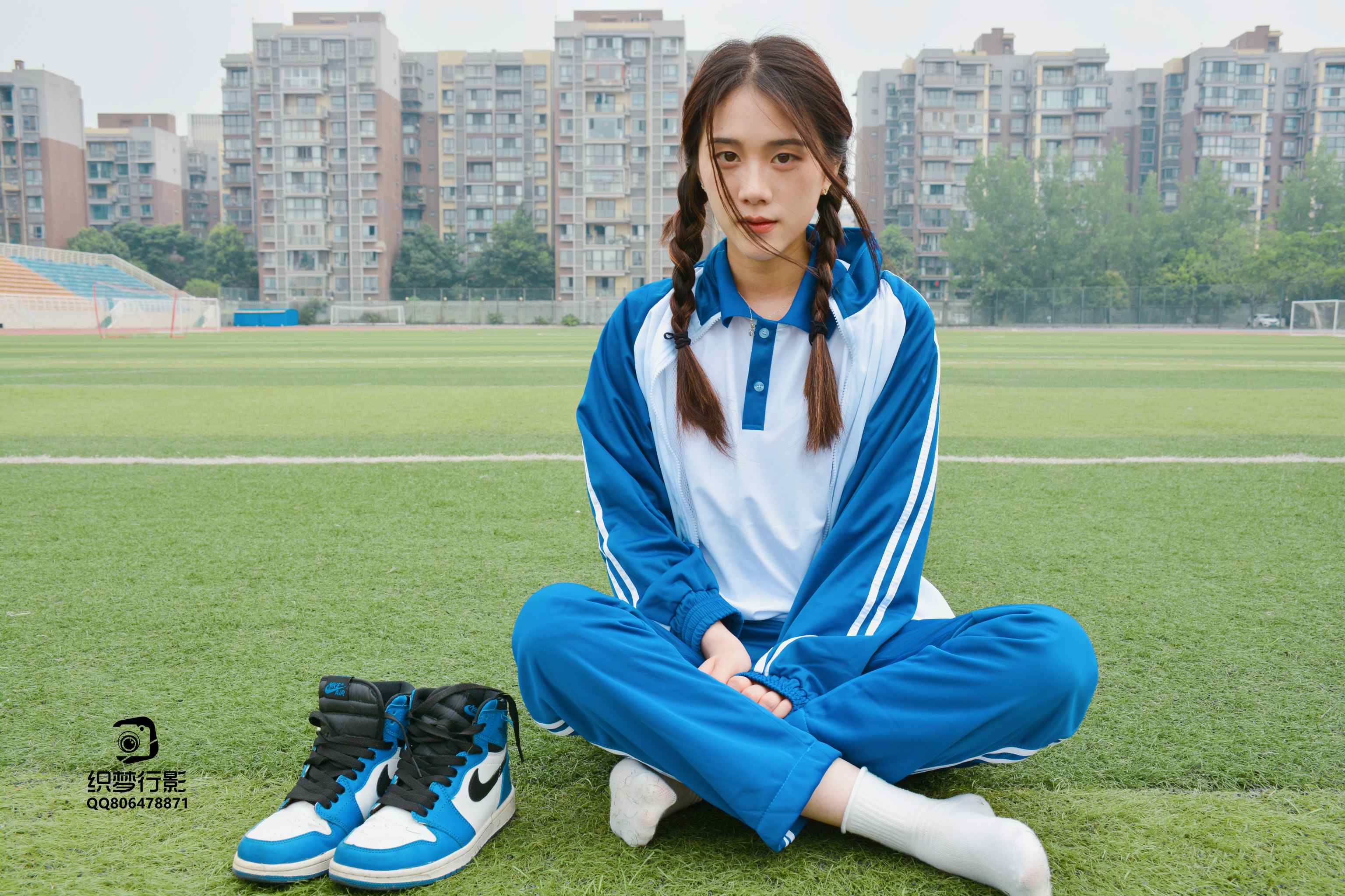 【网盘】[织梦映像]栀子花开-青春靓丽双马尾