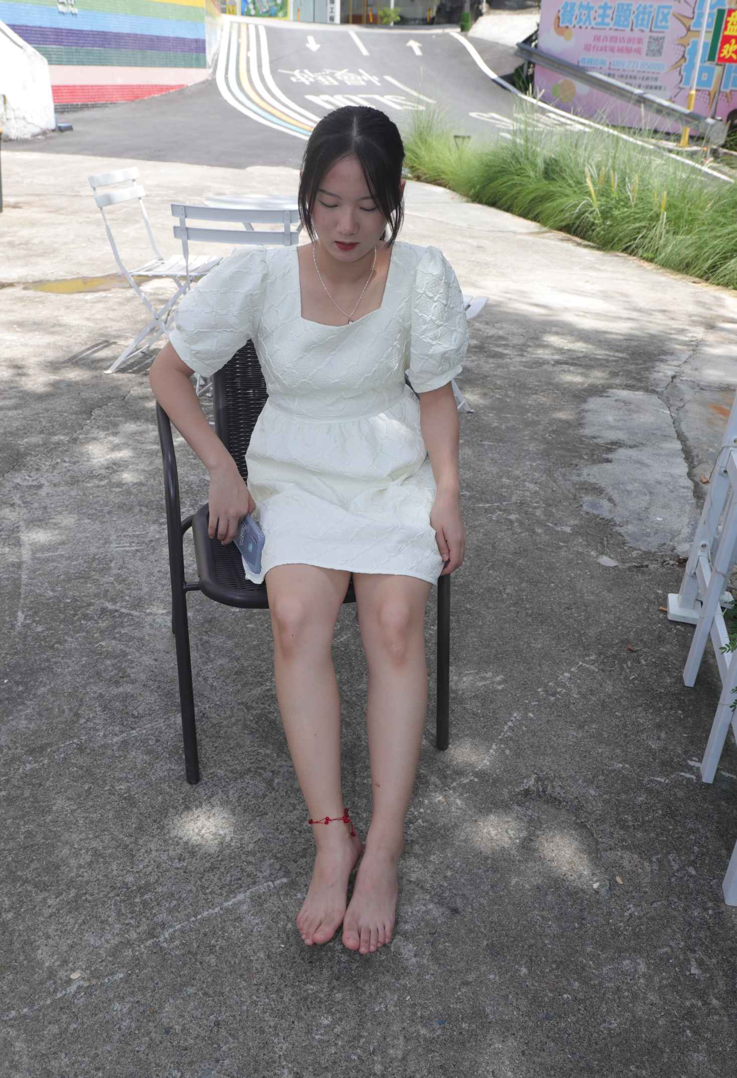 【网盘】[Pary学生模拍]052 有点害羞的小尹的37码超白嫩脚