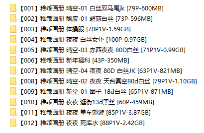 【网盘】[合集]稚乖画册 – 全套13期含随包视频