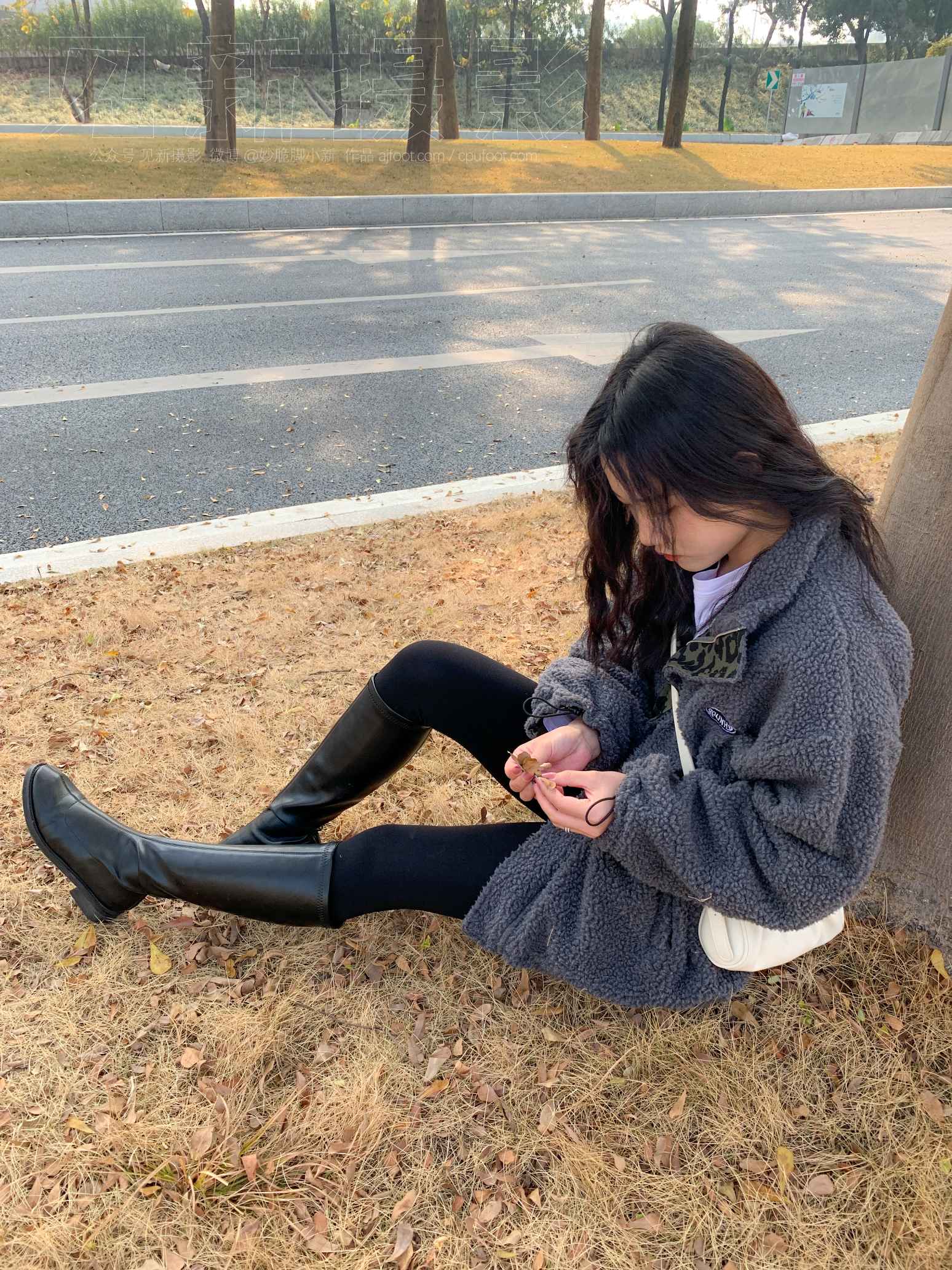 【网盘】[见新摄影]NO.030 鲨鱼裤 皮靴 小可