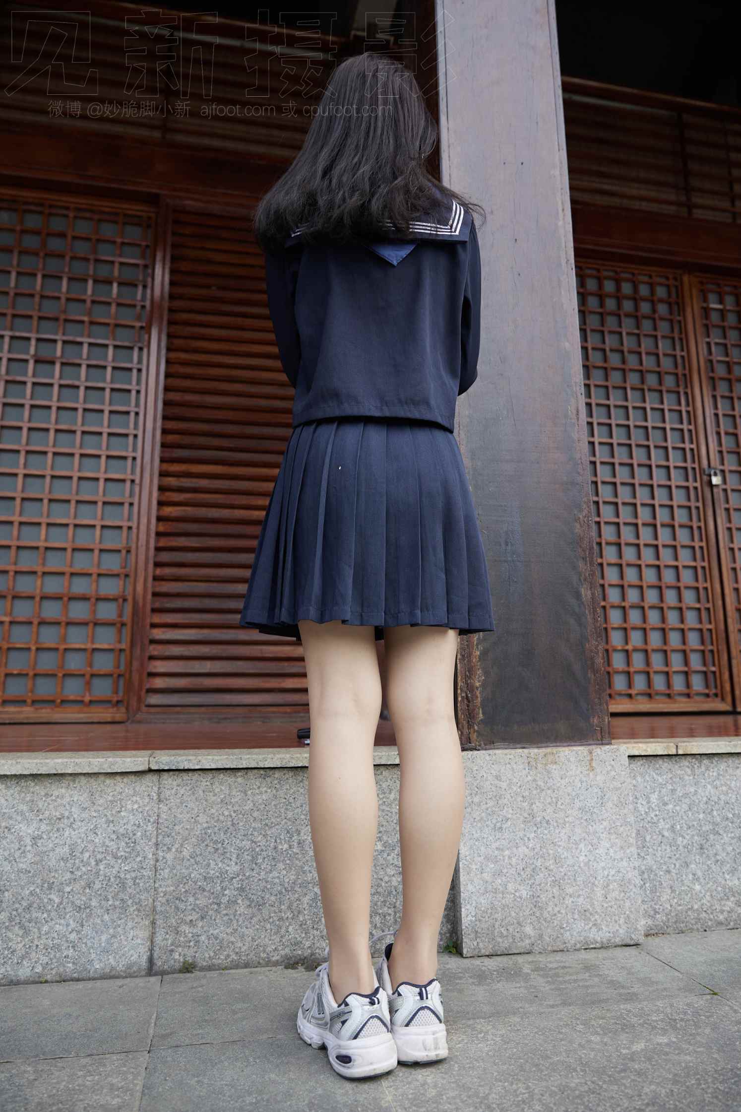 【网盘】[见新摄影]NO.032 动漫里可爱的JK小姐姐又来了，你陶醉了吗