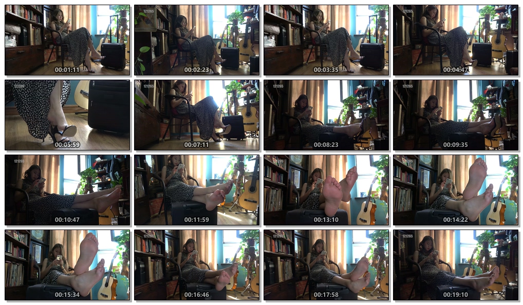 【网盘】[视频] K&#038;M 264-连衣裙凉高美女足秀