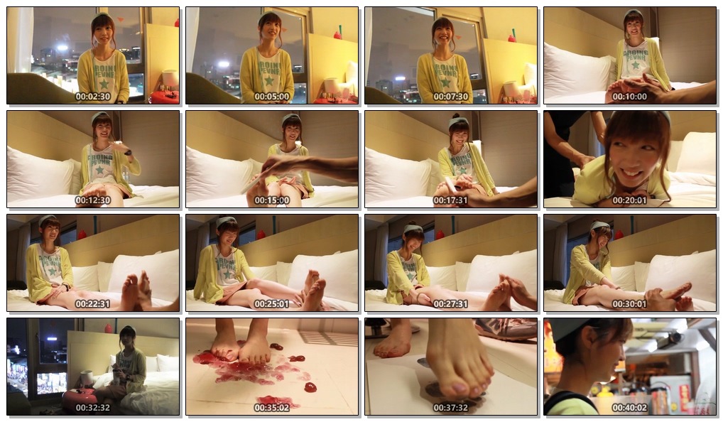 【网盘】[恋脚癖博物馆]台湾素人模特小帆体验脚底TK