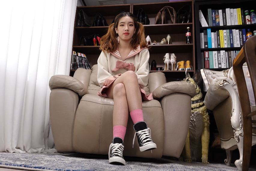 【网盘】[视频] A&#038;F 047-Ayan 双马尾超短裙棉袜裸足