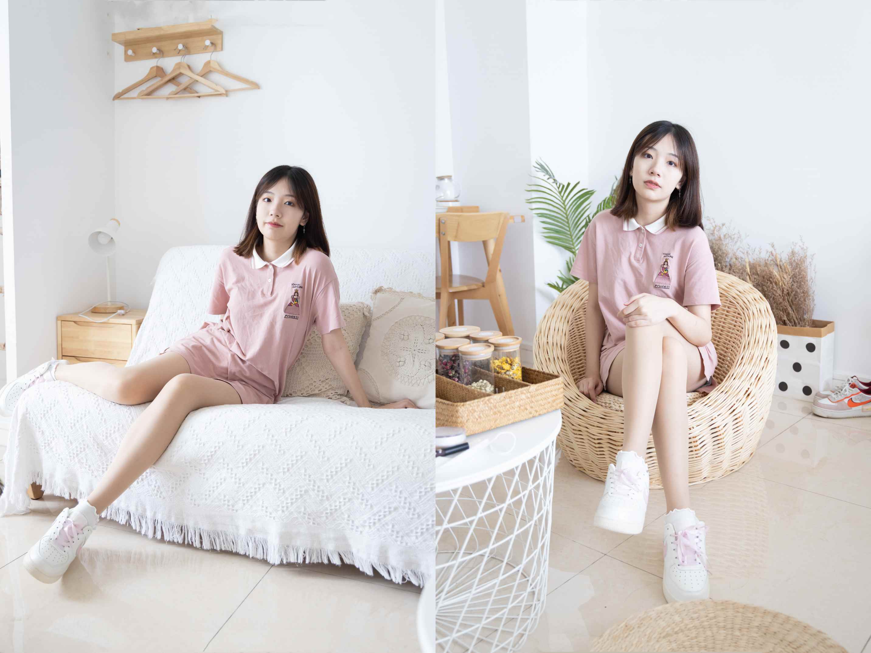 【网盘】[袜啵啵]163期 小甜豆-空军一号板鞋、白棉袜、肉丝