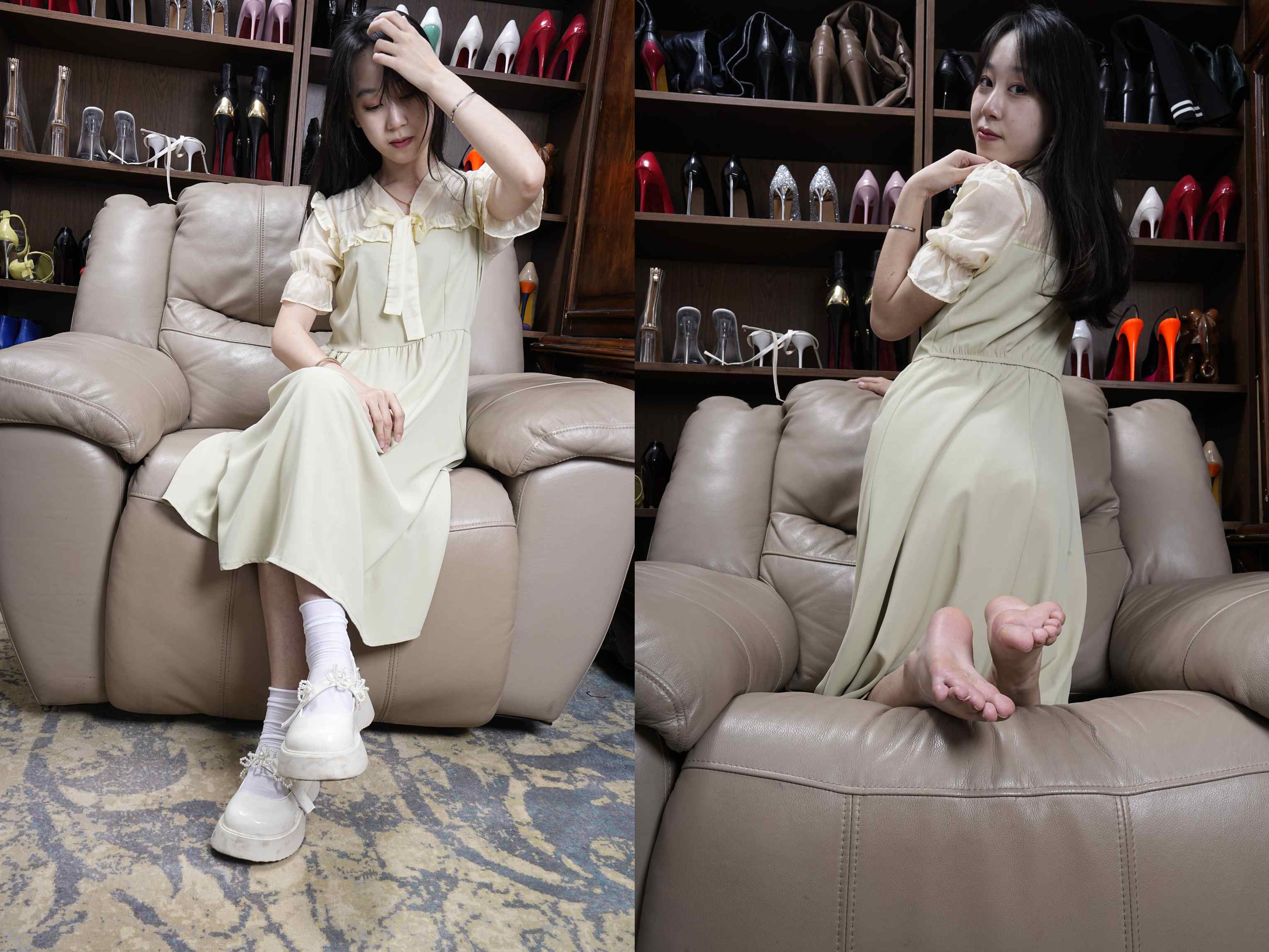 【网盘】[Sexy Asian Girls Feet] No.037-小女生婉婉的性感的35码小脚丫