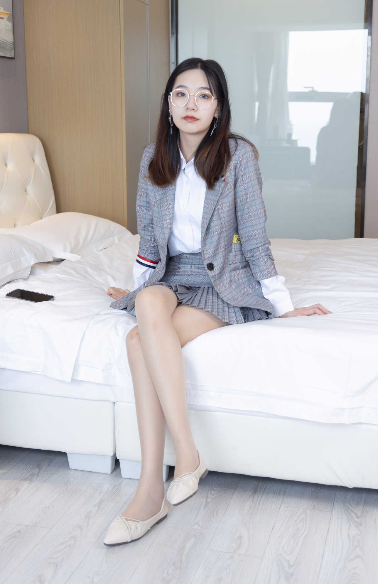 【网盘】[袜啵啵]183期 小甜豆-平底鞋、肉丝（脚尖加固款）