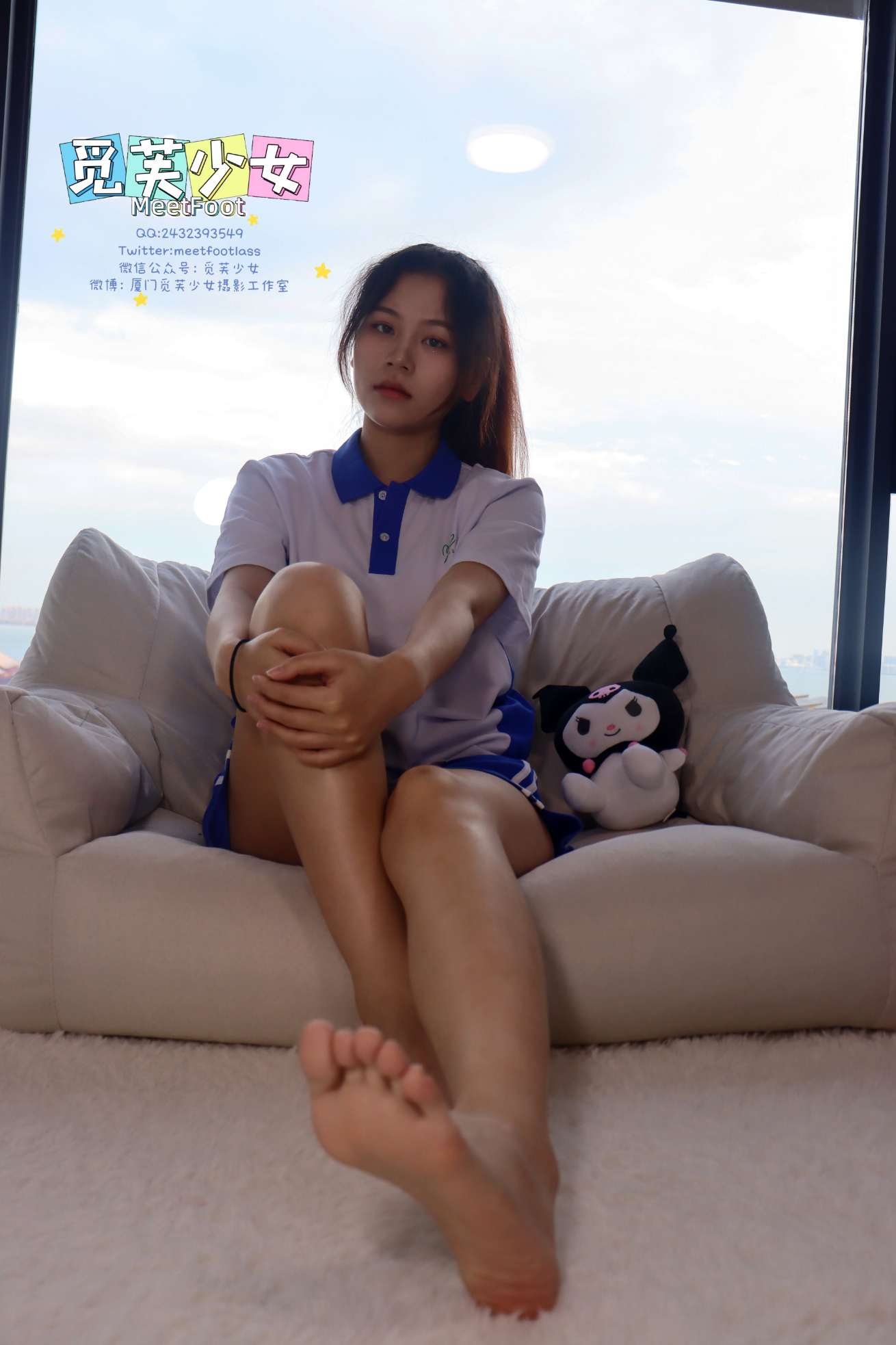 【网盘】[觅芙少女]NO.006 初夏微风中扬起的马尾，是青春里最美的记忆