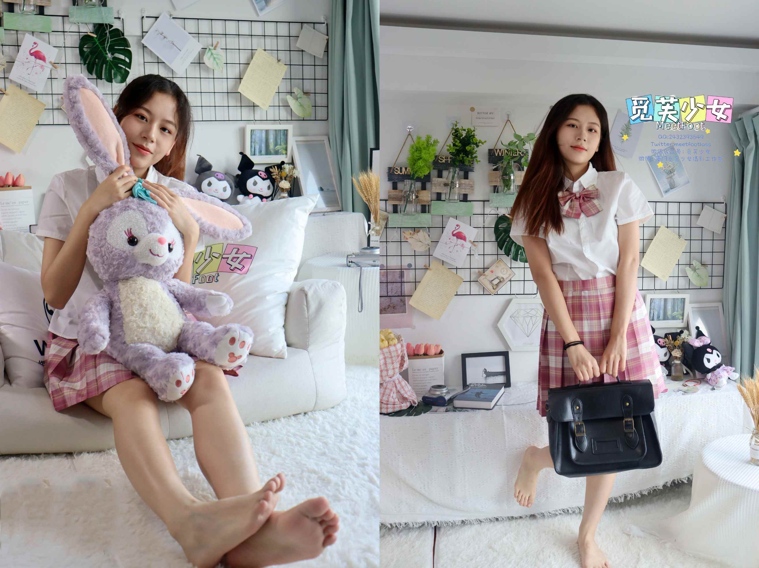 【网盘】[觅芙少女]NO.006 初夏微风中扬起的马尾，是青春里最美的记忆