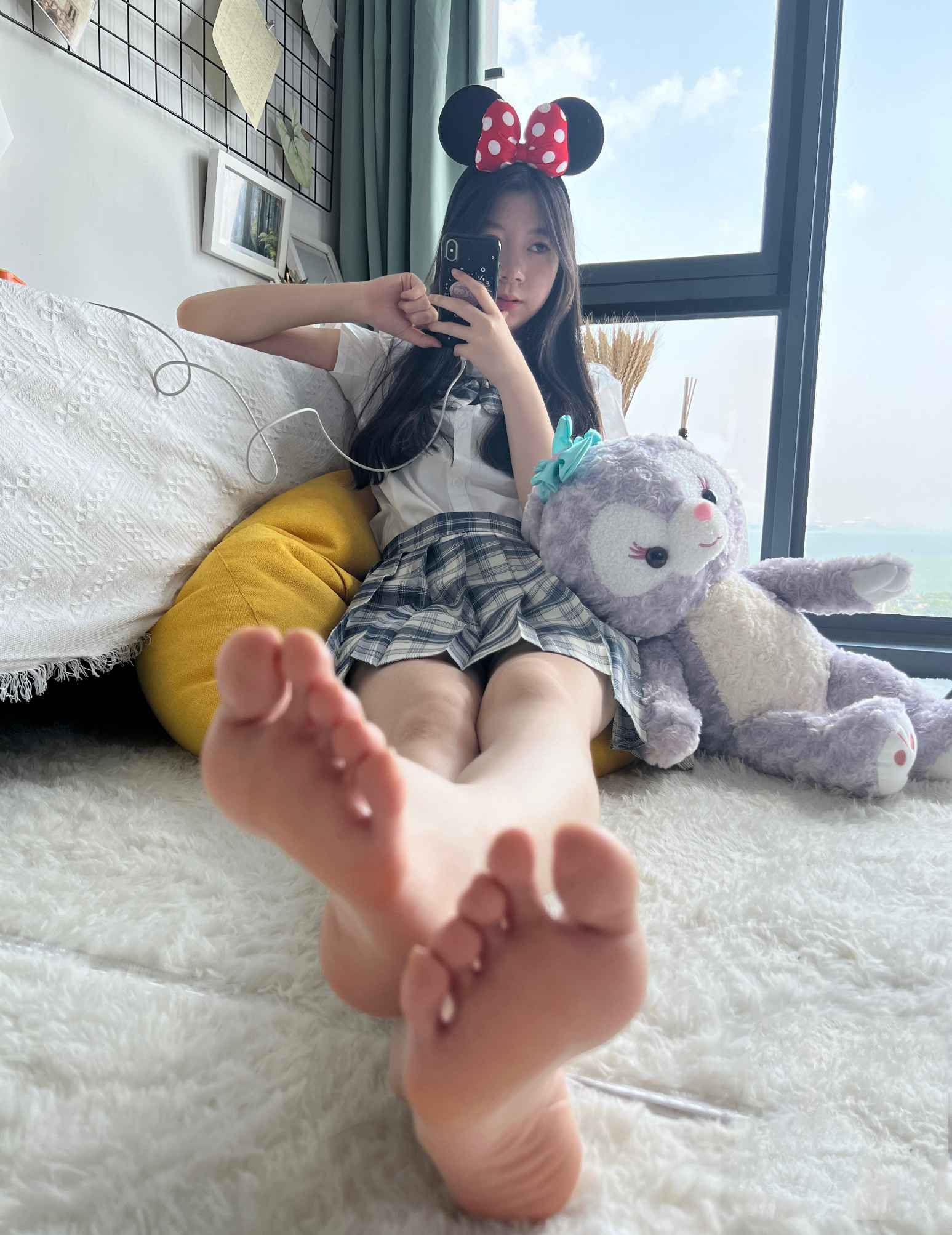 【网盘】[觅芙少女]NO.003 风中摇曳的JK制服与18岁的青春一起绽放