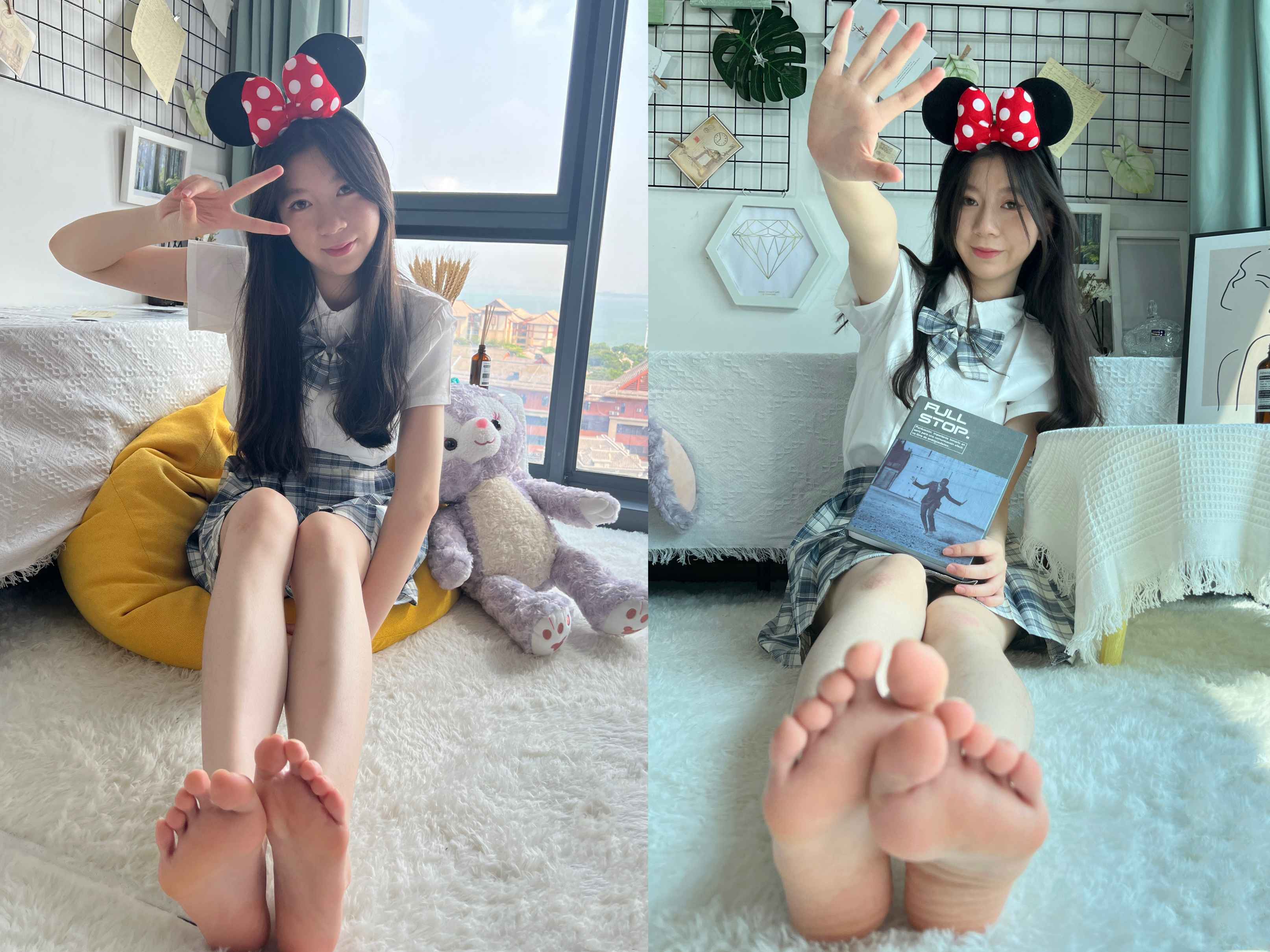 【网盘】[觅芙少女]NO.003 风中摇曳的JK制服与18岁的青春一起绽放