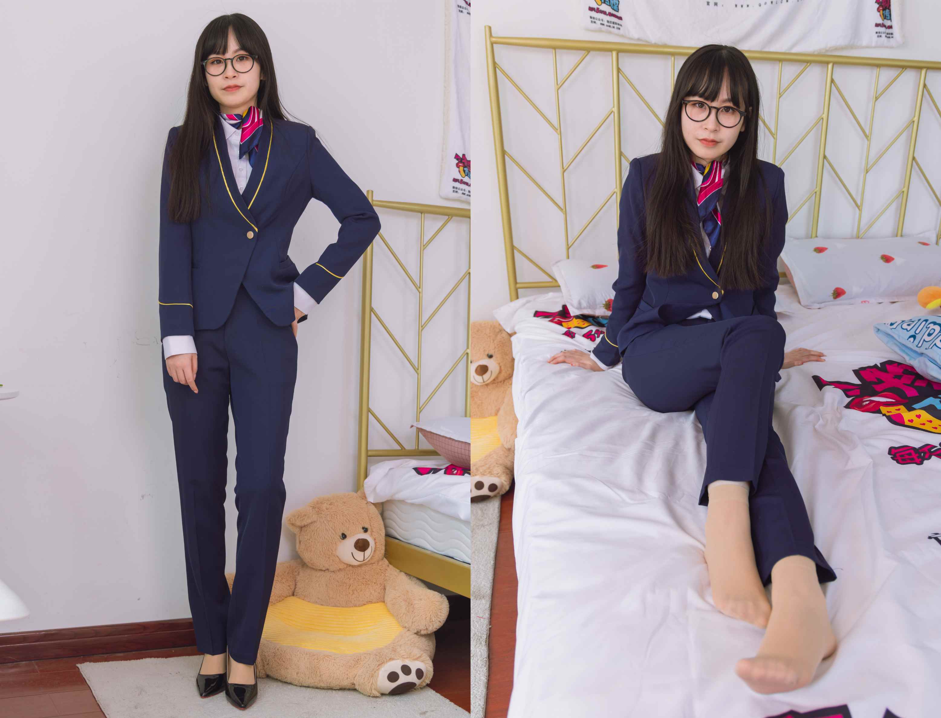 【网盘】物恋传媒 NO.1500 兮兮-银行小秘书